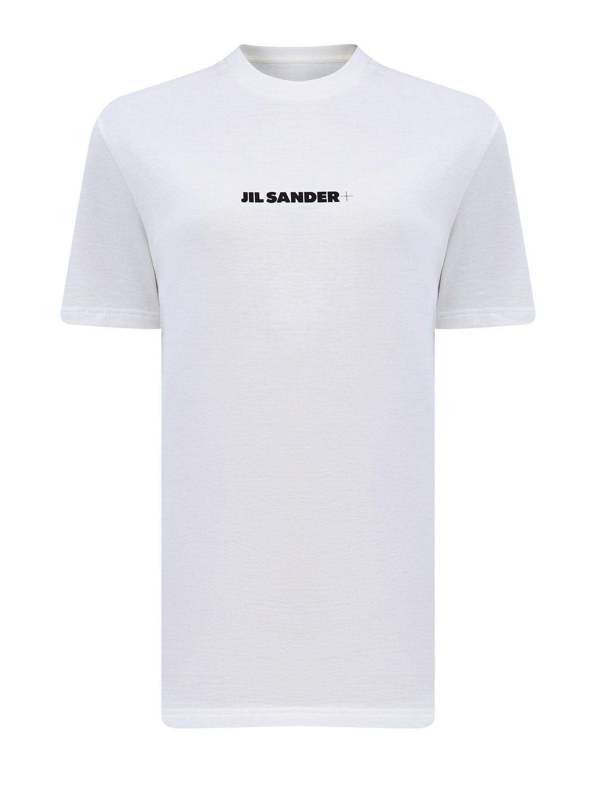 

Футболка из органического джерси с контрастным логотипом, Белый, Футболка из органического джерси с контрастным логотипом