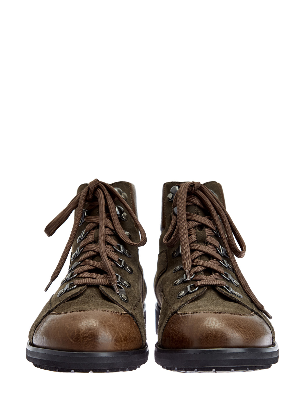 Высокие ботинки на противоскользящей подошве MORESCHI, цвет коричневый, размер 40.5;41;41.5;42;42.5;43;43.5;44 - фото 6