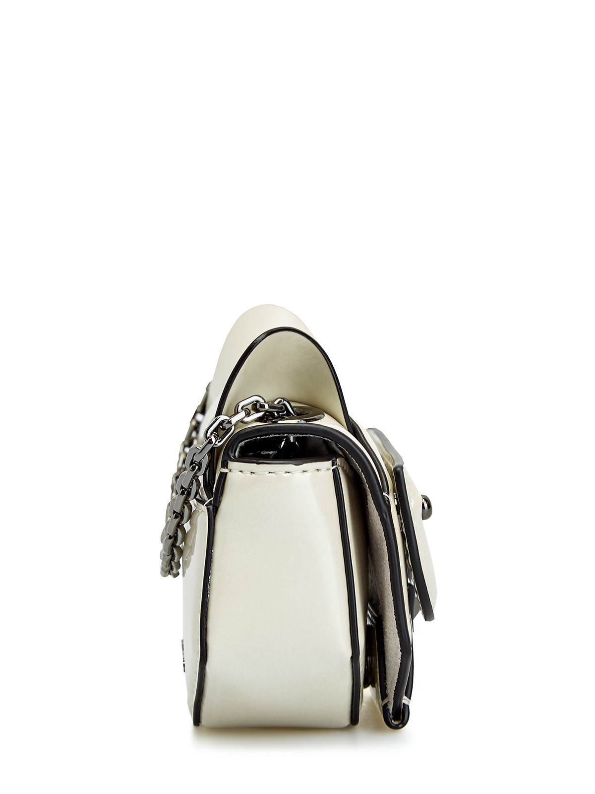 Миниатюрная глянцевая сумка Cyber Choupette KARL LAGERFELD, цвет белый, размер 5;6;7;9 - фото 3