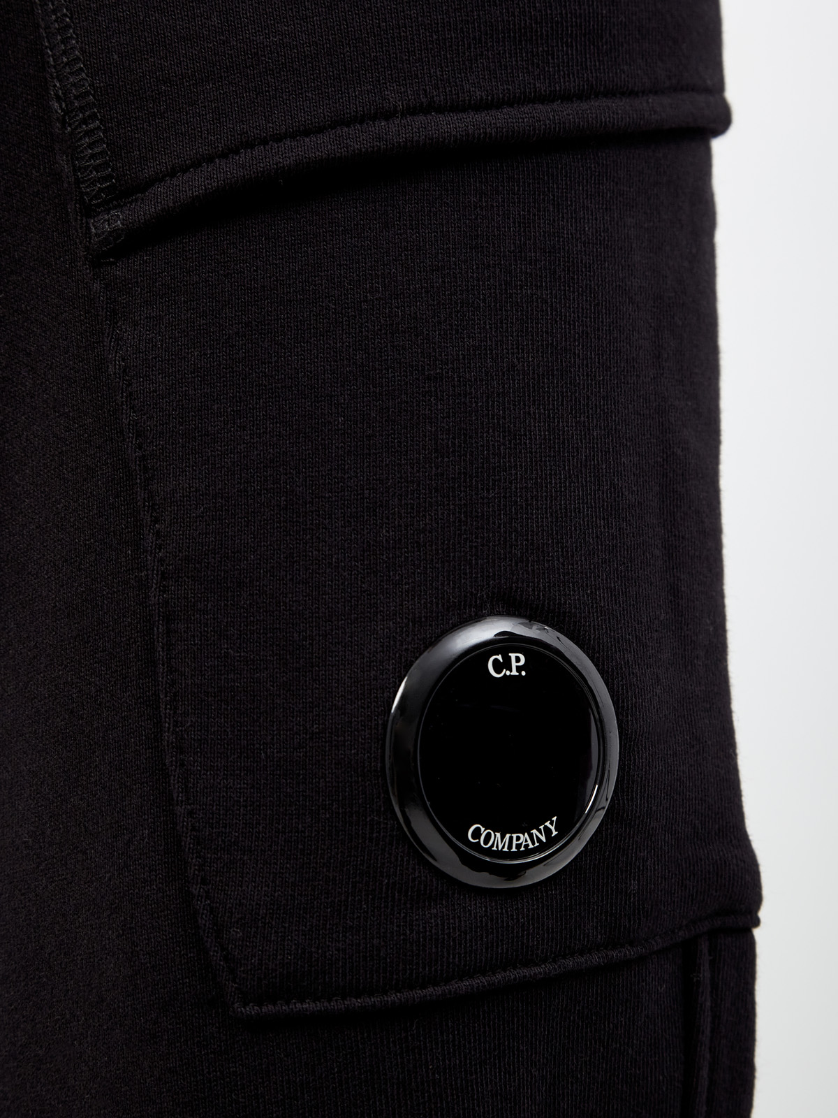 Спортивные брюки-карго из хлопка с линзой C.P. C.P.COMPANY, цвет черный, размер S;M;L;XL - фото 5