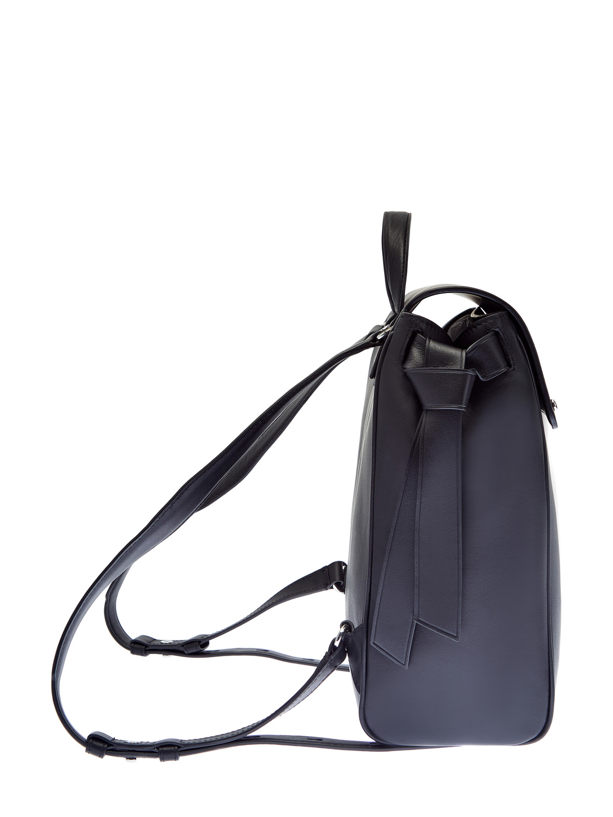 Лаконичный рюкзак K/Ikon из гладкой матовой кожи KARL LAGERFELD, цвет черный, размер 5;6;7 Лаконичный рюкзак K/Ikon из гладкой матовой кожи - фото 5