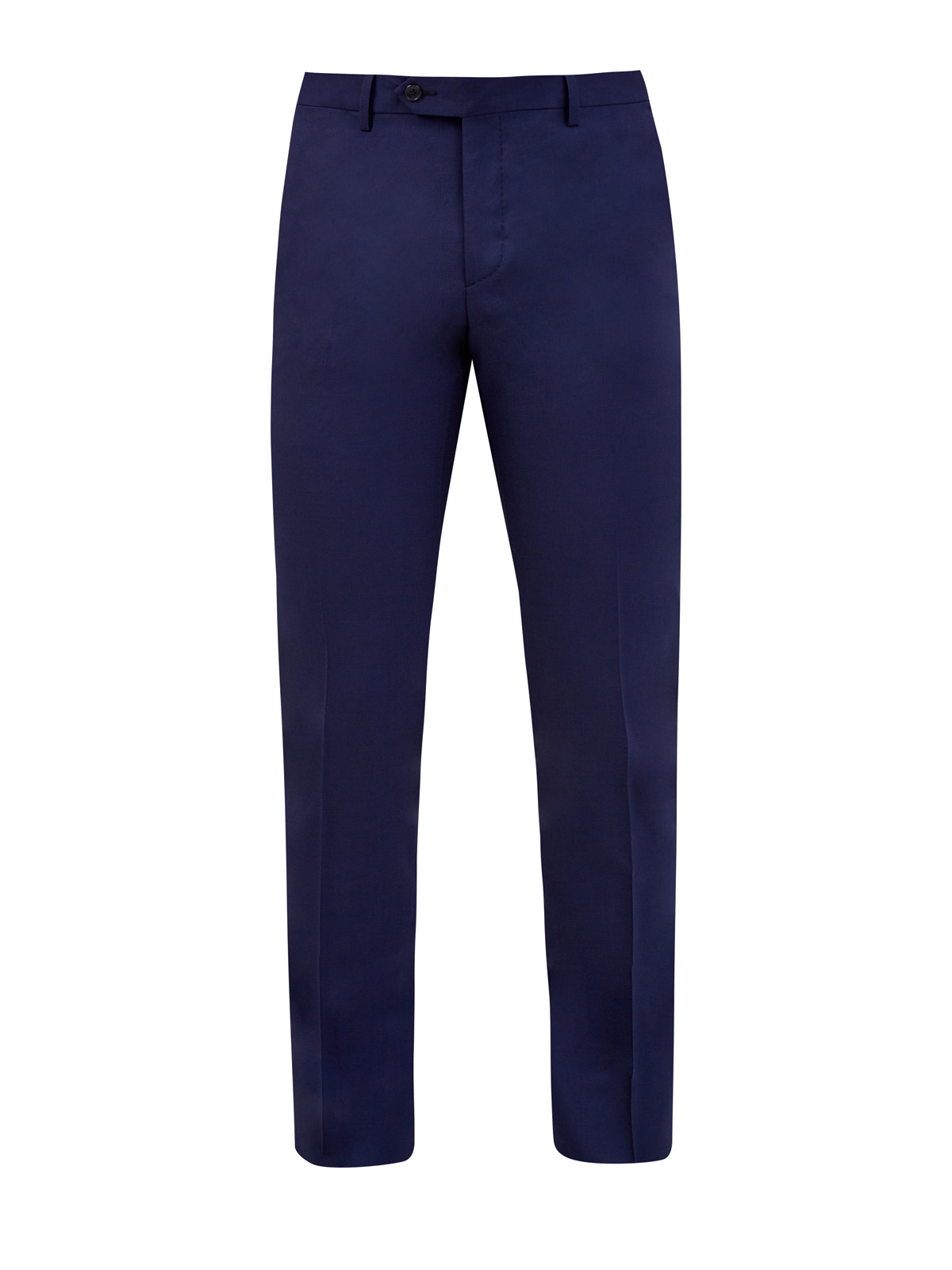 Костюмные брюки из тонкой шерстяной ткани L.B.M. 1911, цвет синий, размер 46;52;54