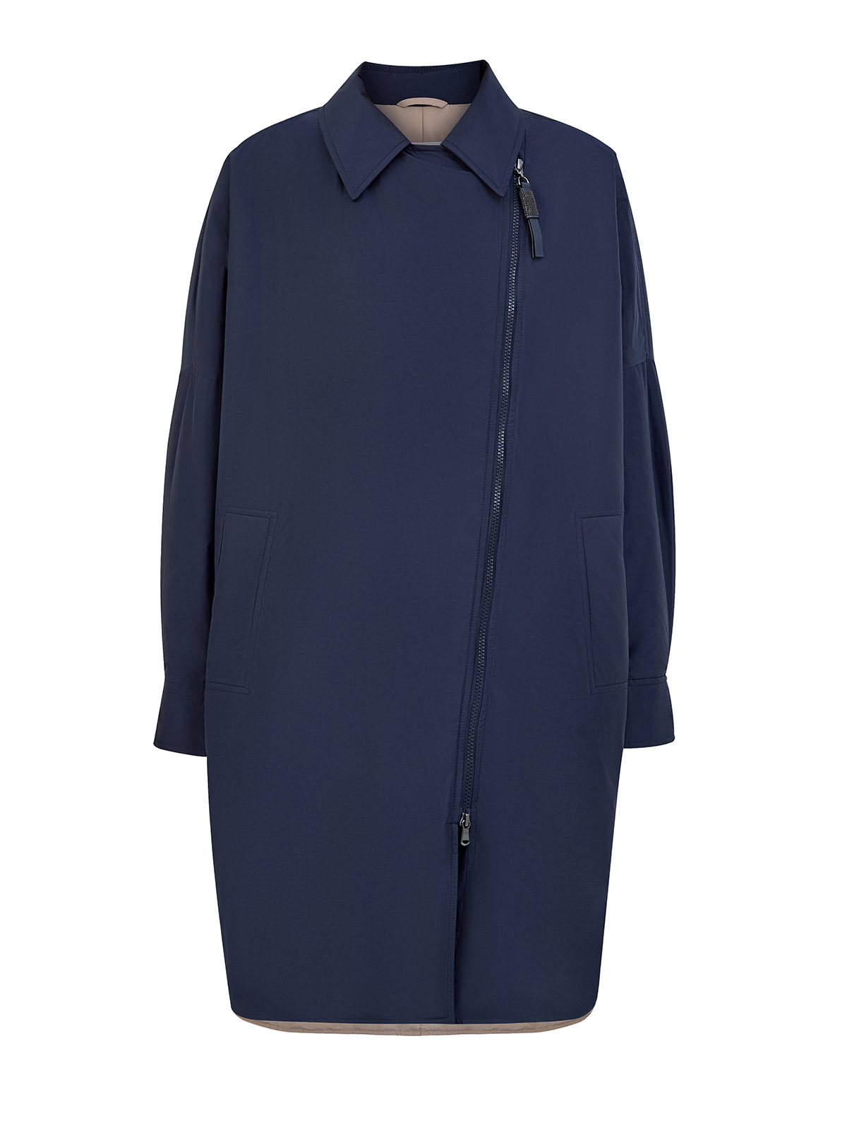 Утепленная куртка из влагозащитной тафты с пуллером Мониль 367840₽