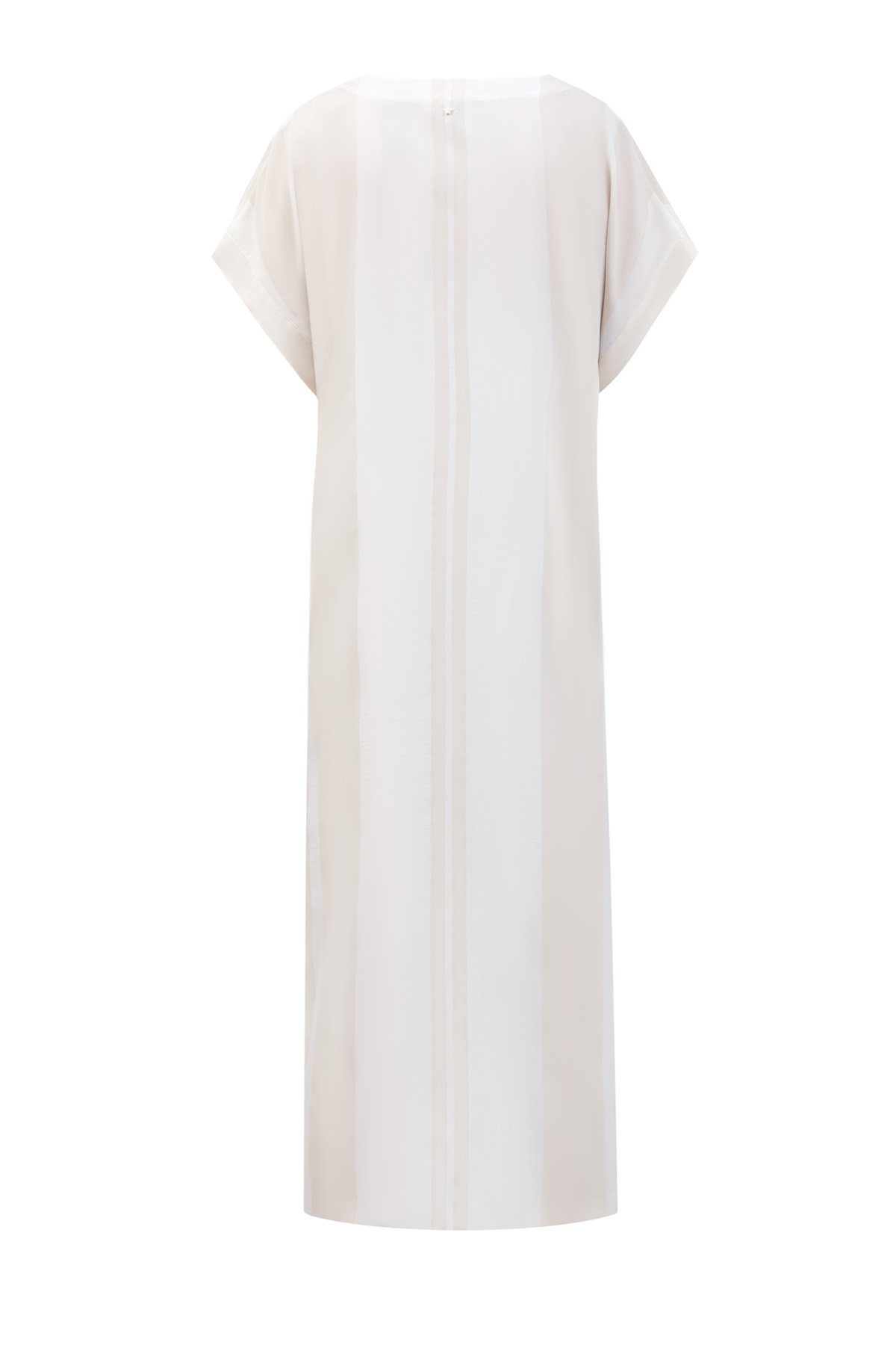 Легкое платье с объемными карманами и отворотами на рукавах LORENA ANTONIAZZI, цвет бежевый, размер 40 - фото 2