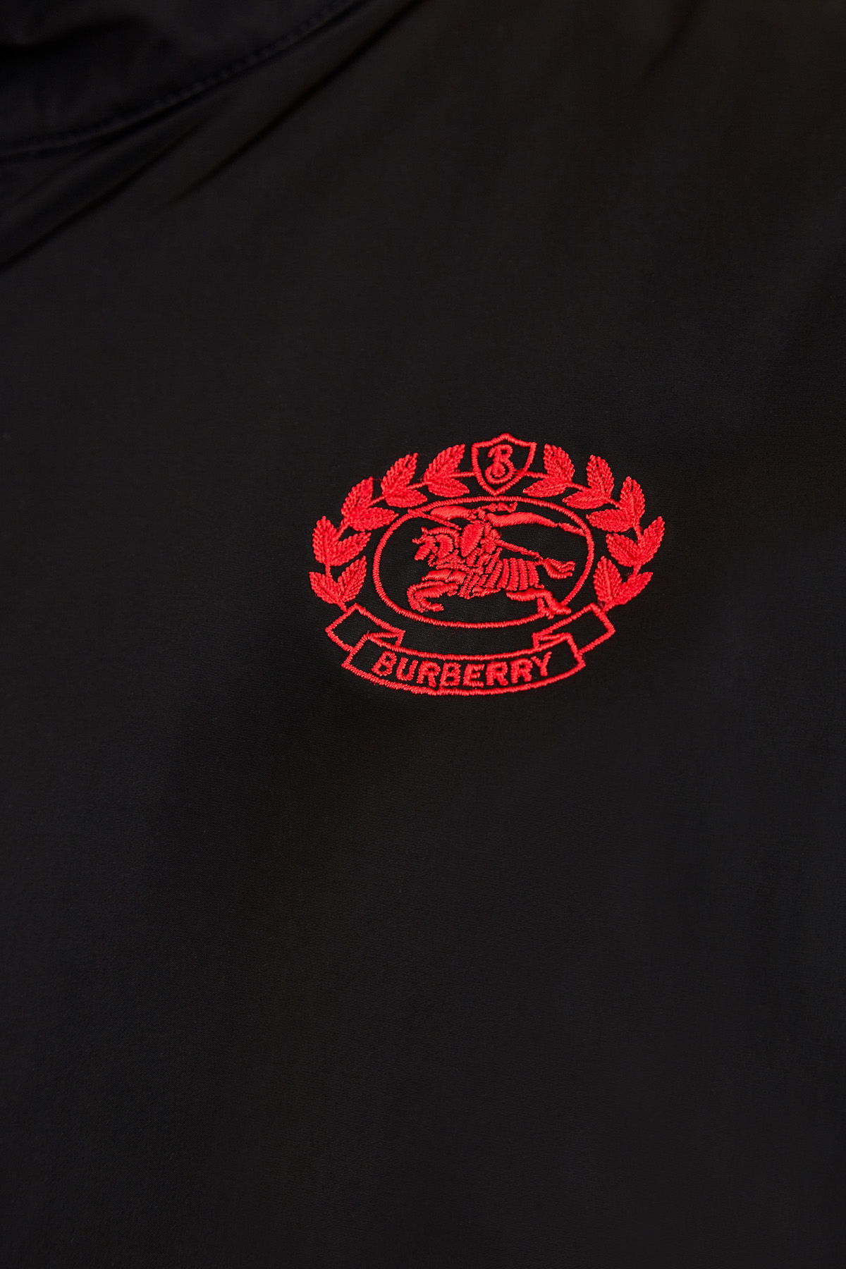 Куртка из влагостойкой тафты с воротником-стойкой BURBERRY, цвет черный, размер XL - фото 3