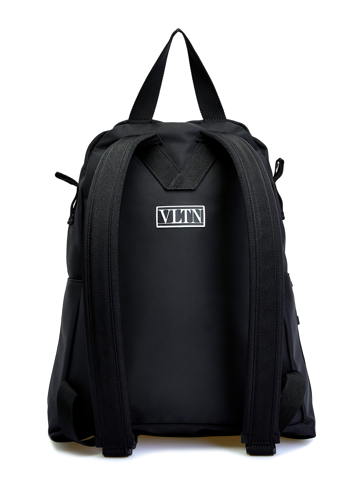 Рюкзак VLTN с плечевым ремнем из телячьей кожи наппа VALENTINO, цвет черный, размер 42 - фото 5