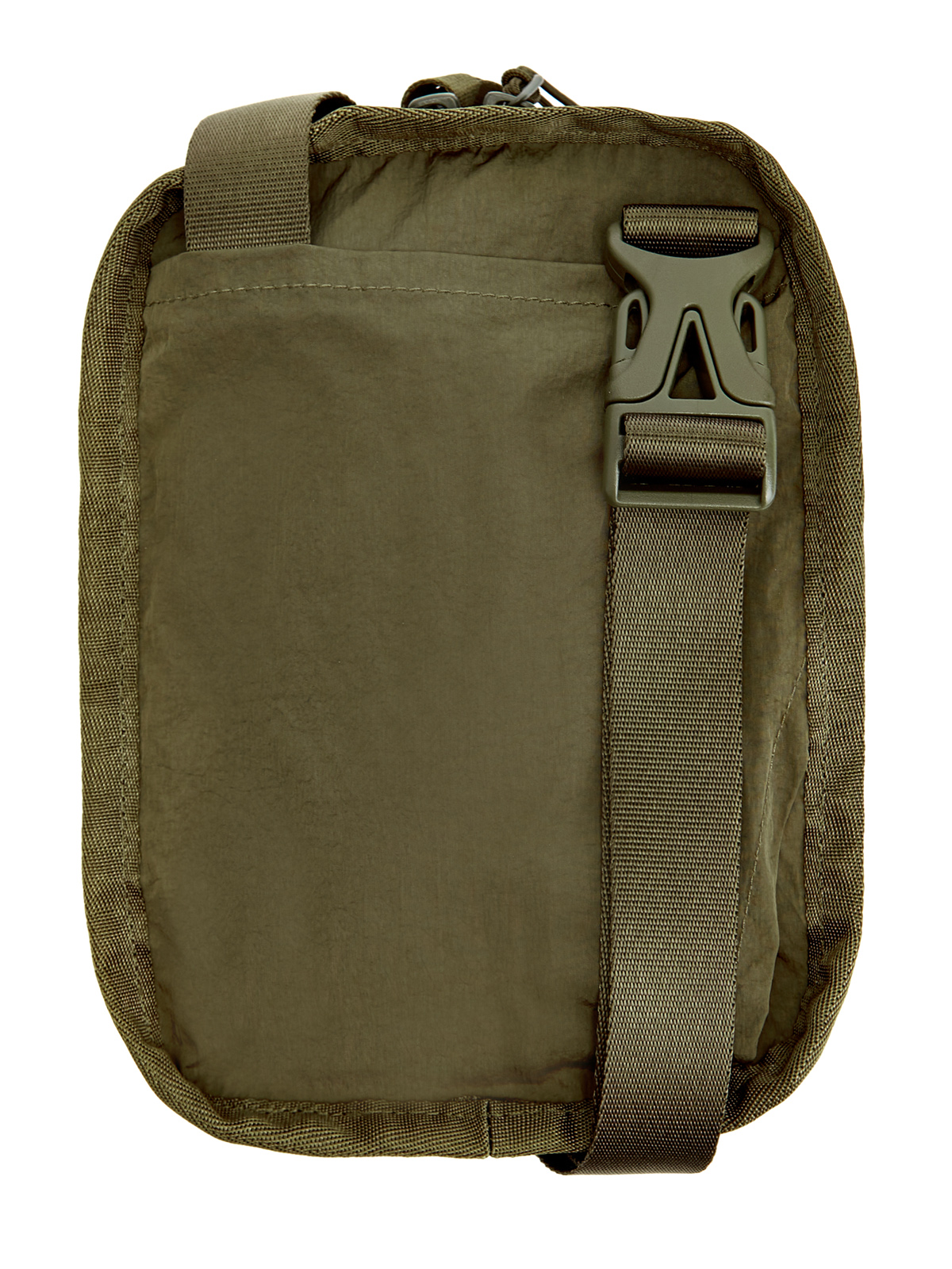 Компактная сумка из нейлона Chrome-R с вышитым логотипом C.P.COMPANY, цвет зеленый, размер 46;48;50;52;54;56 - фото 5
