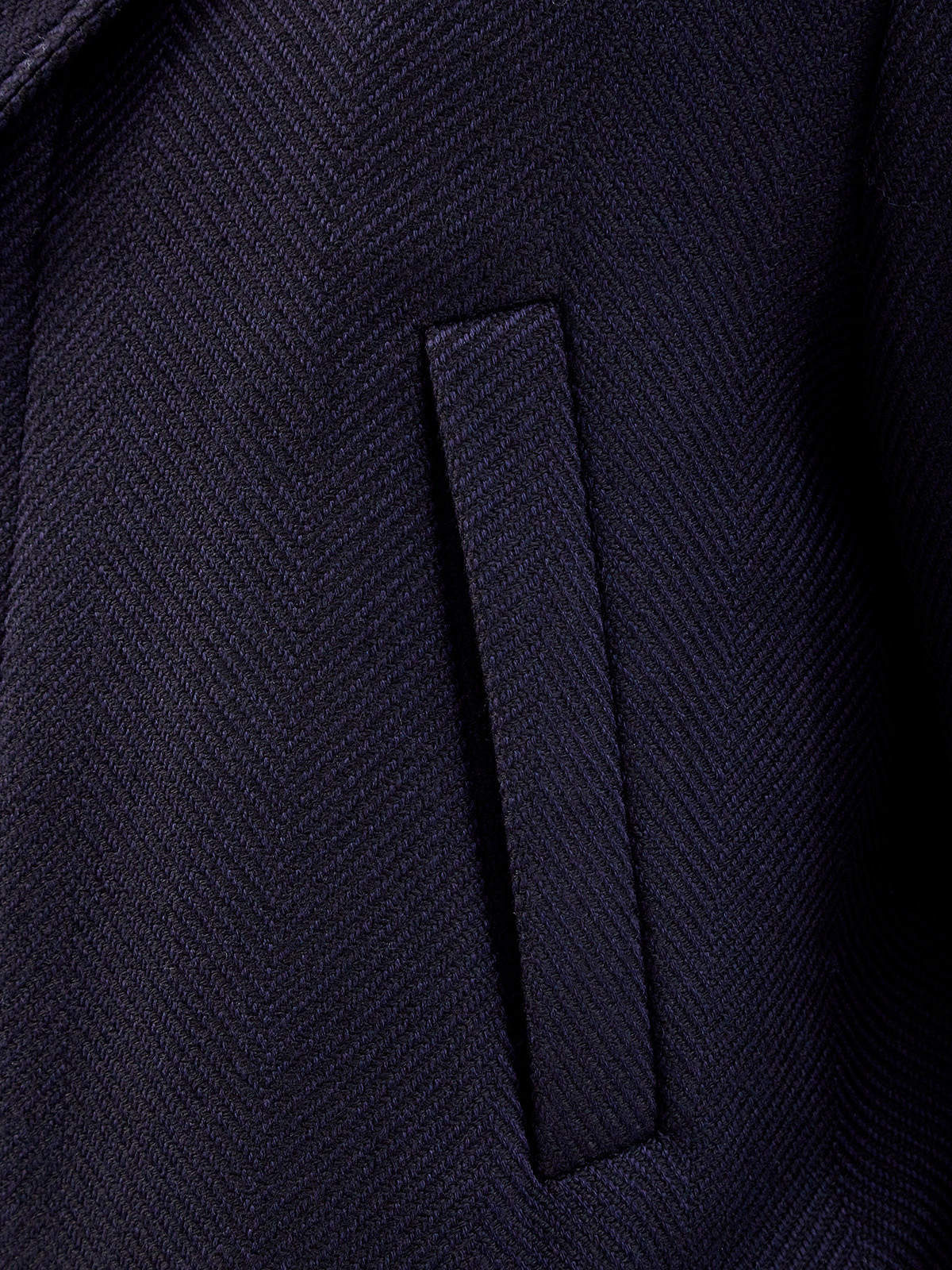 Шерстяное пальто оттенка индиго в классическом стиле ELEVENTY, цвет синий, размер 54;56;58 - фото 5