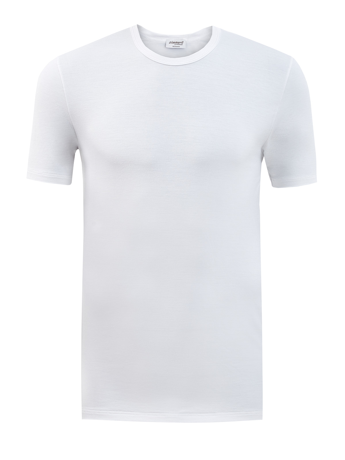 Облегающая футболка из эластичной вискозной ткани ZIMMERLI, цвет белый, размер L;XL;M