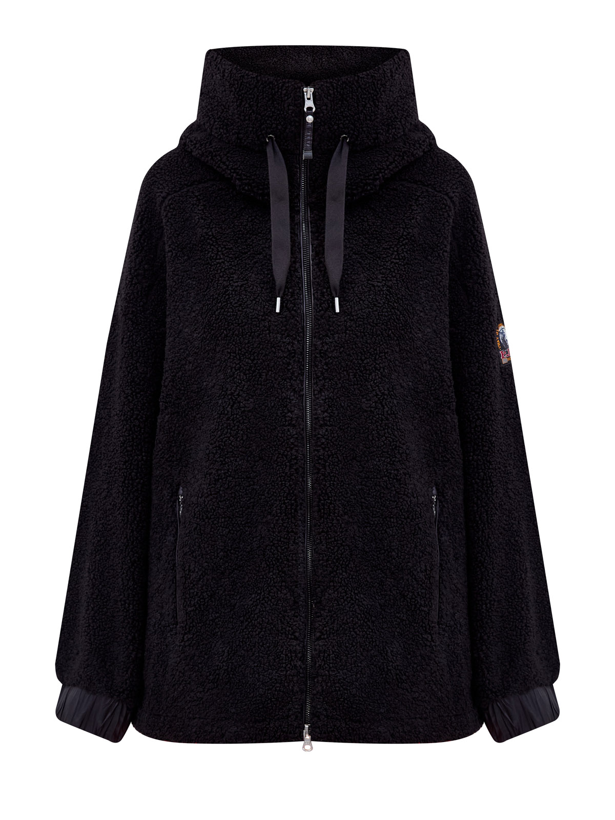 Куртка из плюшевого флиса с деталями из нейлоновой тафты 37440₽