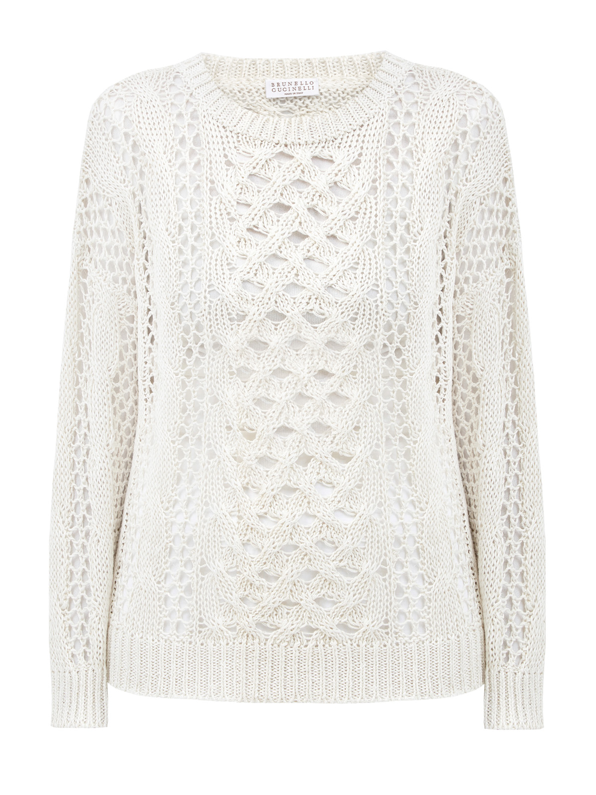 Джемпер Dazzling Nordic Cables Brunello Cucinelli