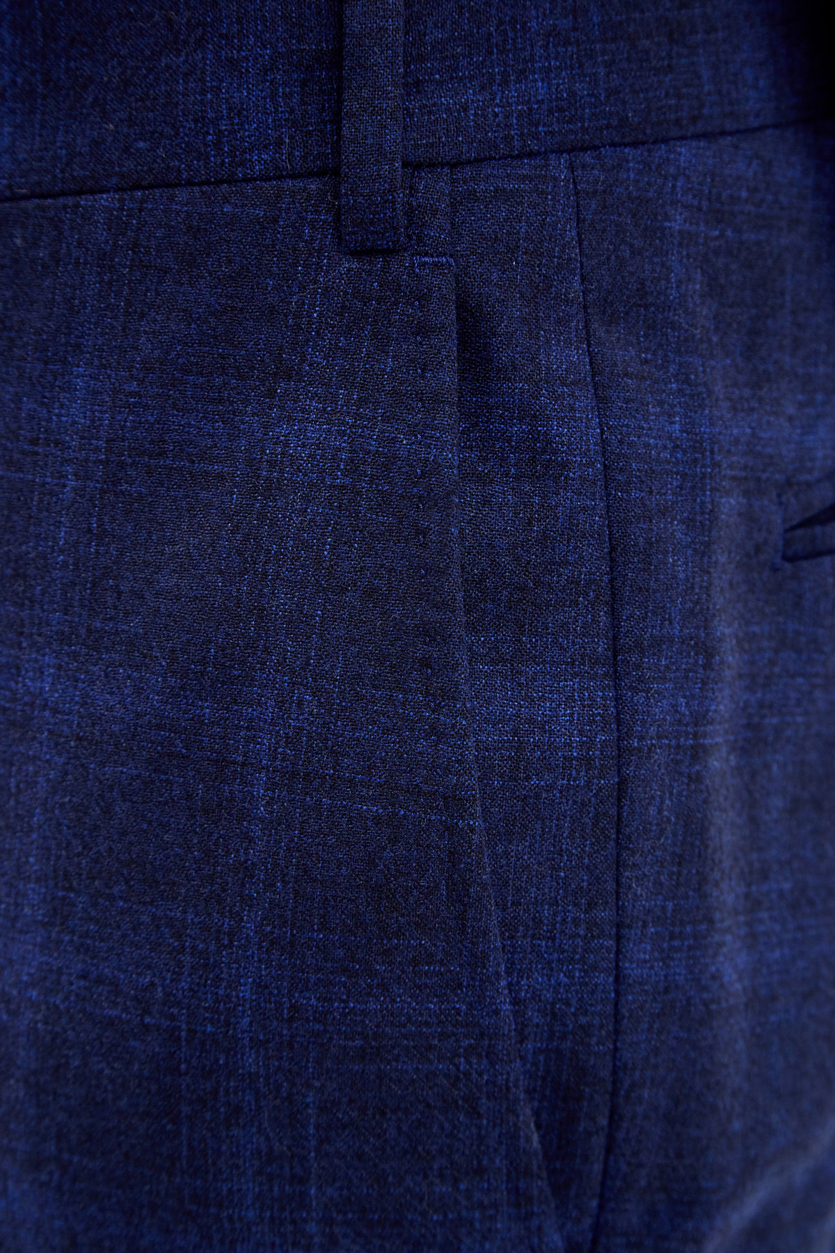 Костюм из шерстяной ткани Stretch в клетку CANALI, цвет синий, размер 48;50;52;54;48;50 - фото 7