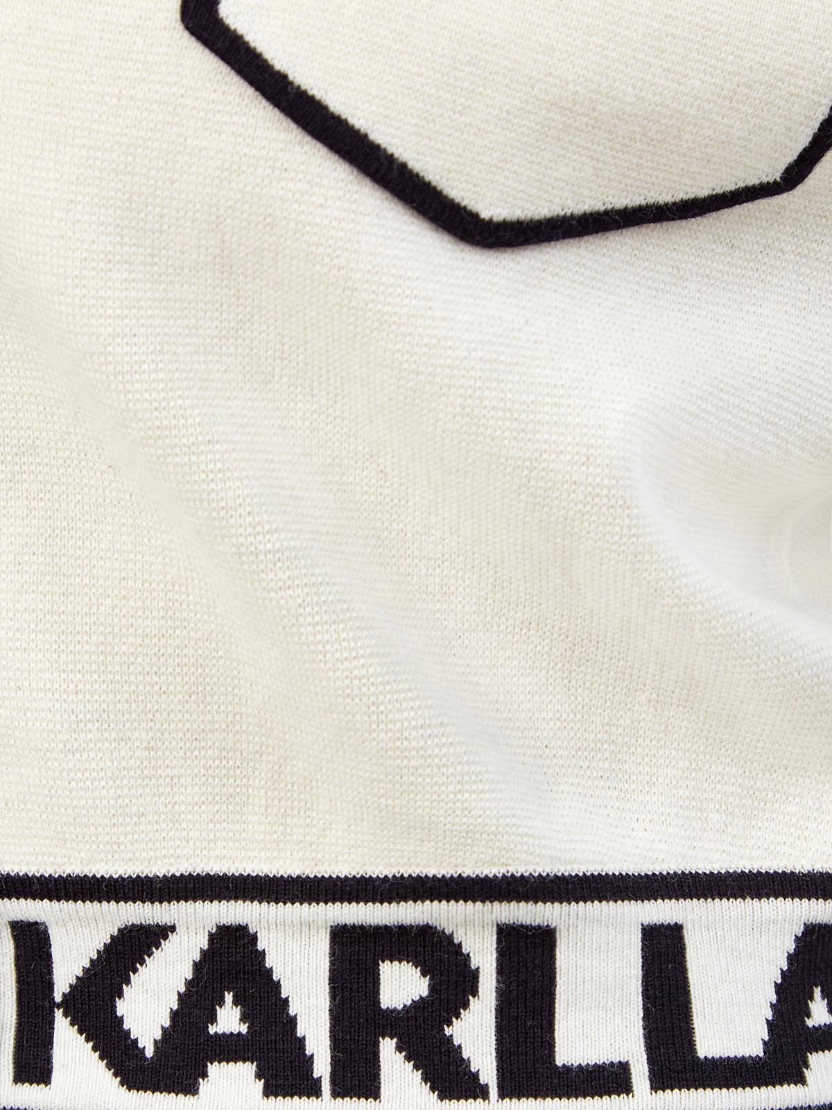 Укороченный кардиган K/Logo с контрастной отделкой KARL LAGERFELD, цвет бежевый, размер M;L;S Укороченный кардиган K/Logo с контрастной отделкой - фото 5