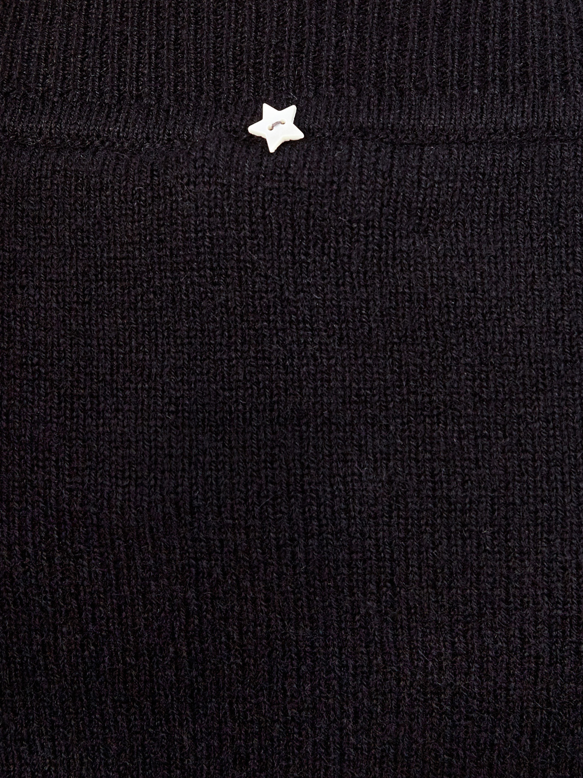 Базовый джемпер из мягкой кашемировой пряжи LORENA ANTONIAZZI, цвет черный, размер 44;46;48;42 - фото 5