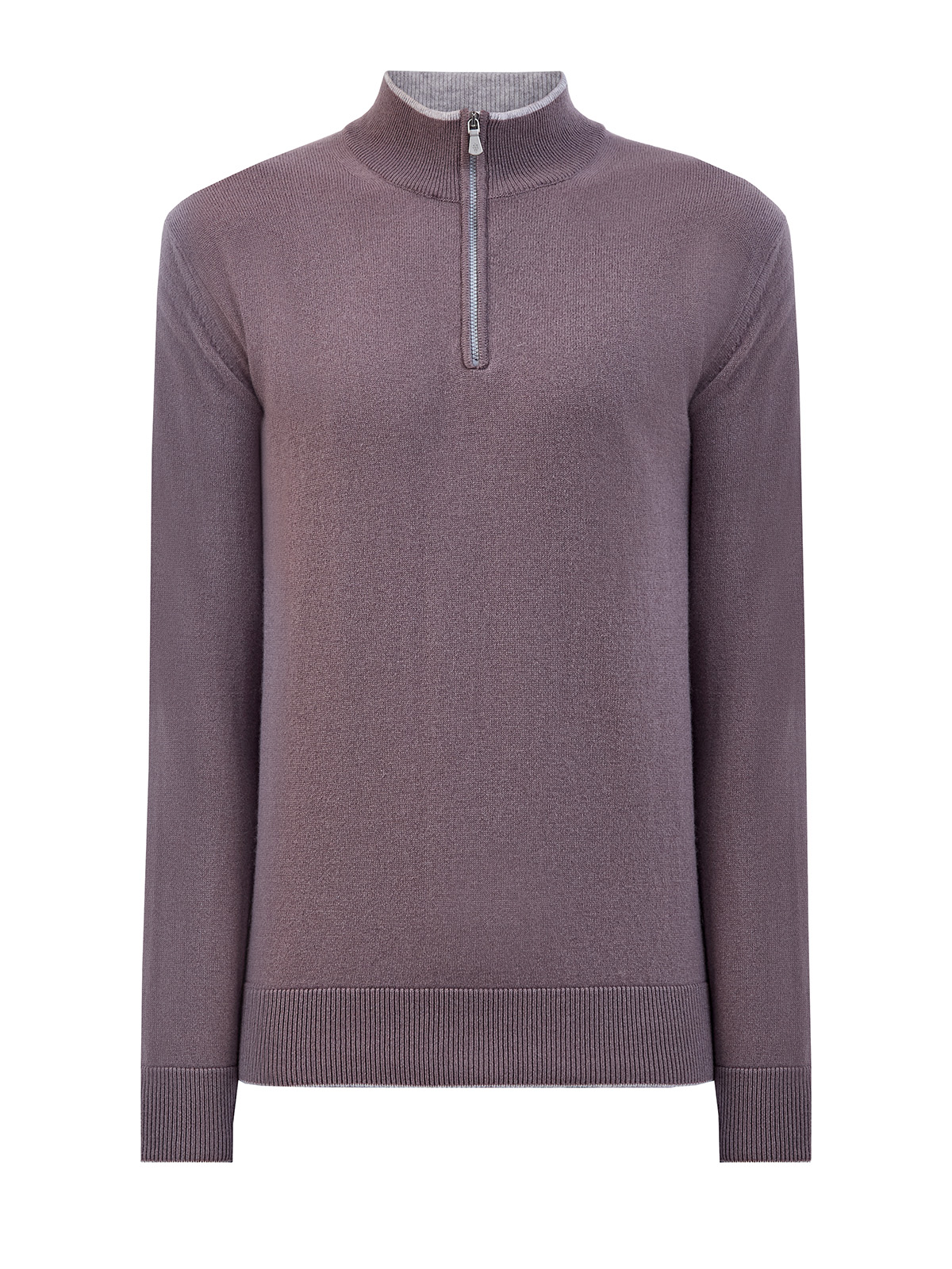 

Джемпер из кашемира с контрастной окантовкой кромок, Фиолетовый, Джемпер из кашемира с контрастной окантовкой кромок