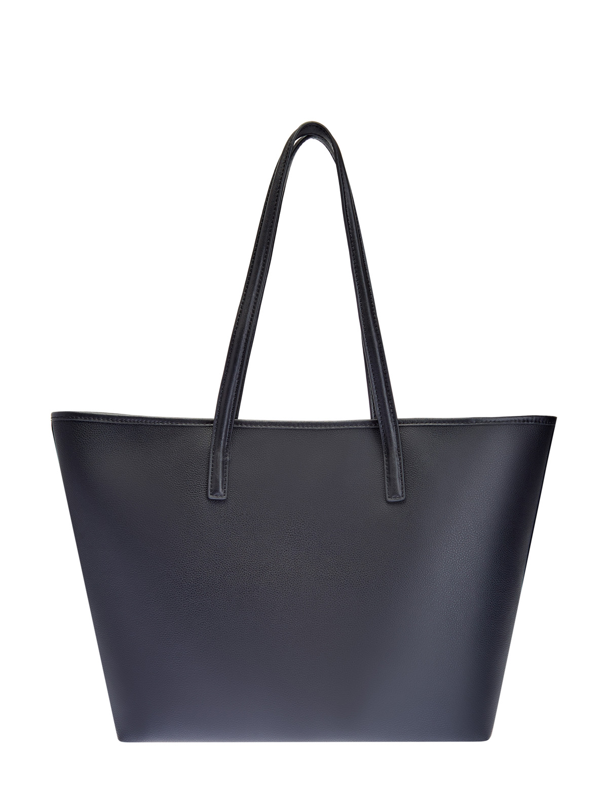 Монохромная сумка из гладкой кожи с принтом Rue St-Guillaume KARL LAGERFELD, цвет черный, размер 5;6;7 - фото 5