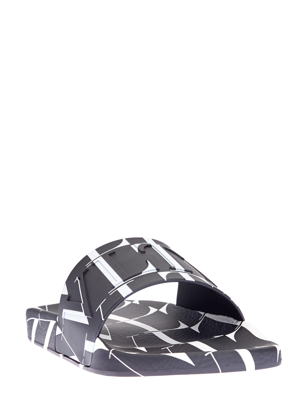 Шлепанцы с объемным принтом VLTN Times VALENTINO GARAVANI, цвет черный, размер 40;41;42;43;44;45;46 - фото 3