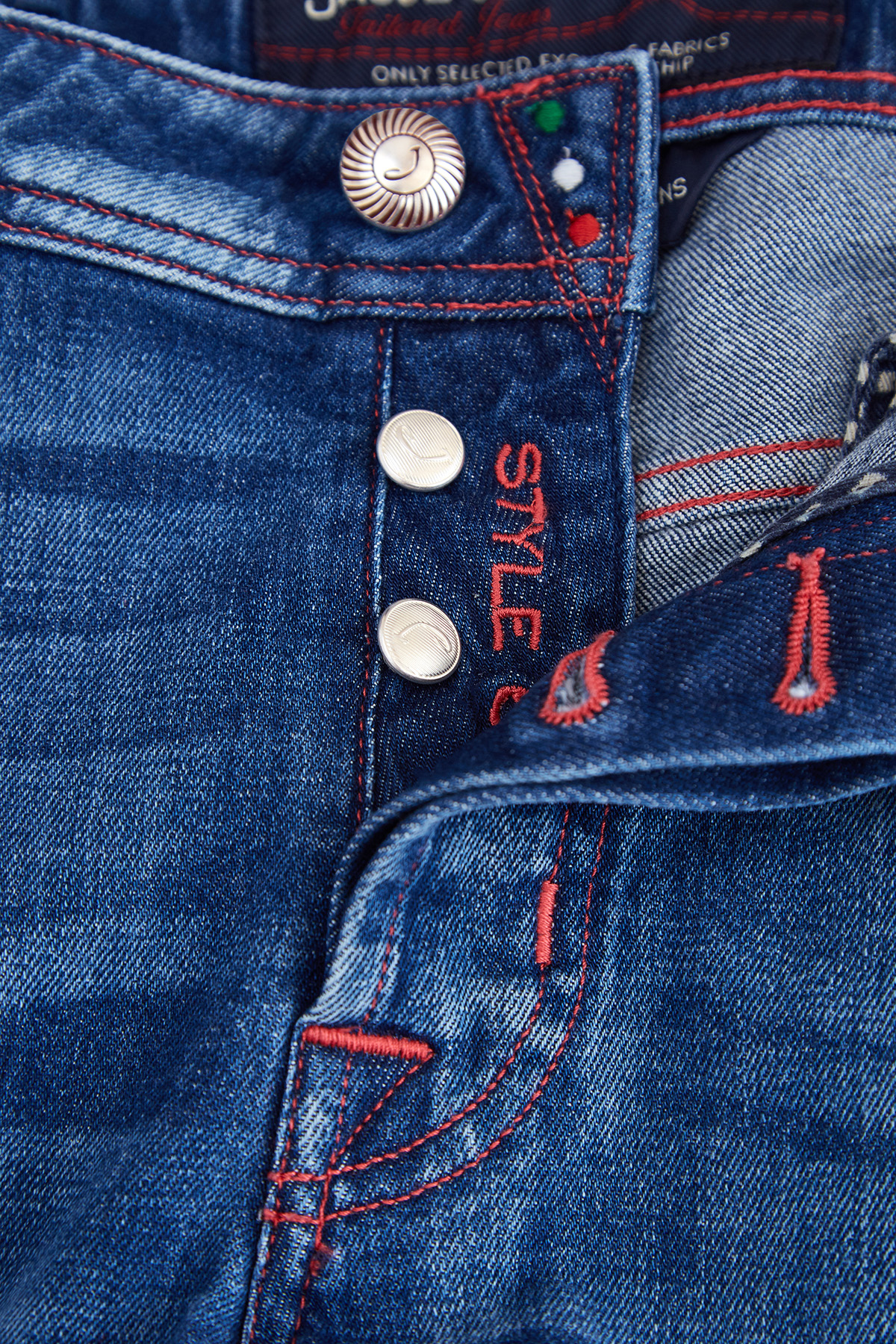 джинсы JACOB COHEN, цвет синий, размер 56 - фото 5