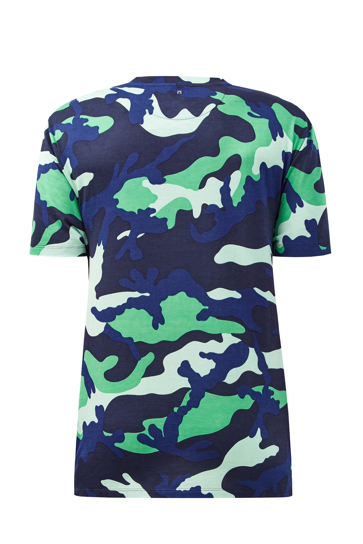 Хлопковая футболка с принтом ID Camouflage VALENTINO, цвет мульти, размер 56 - фото 2