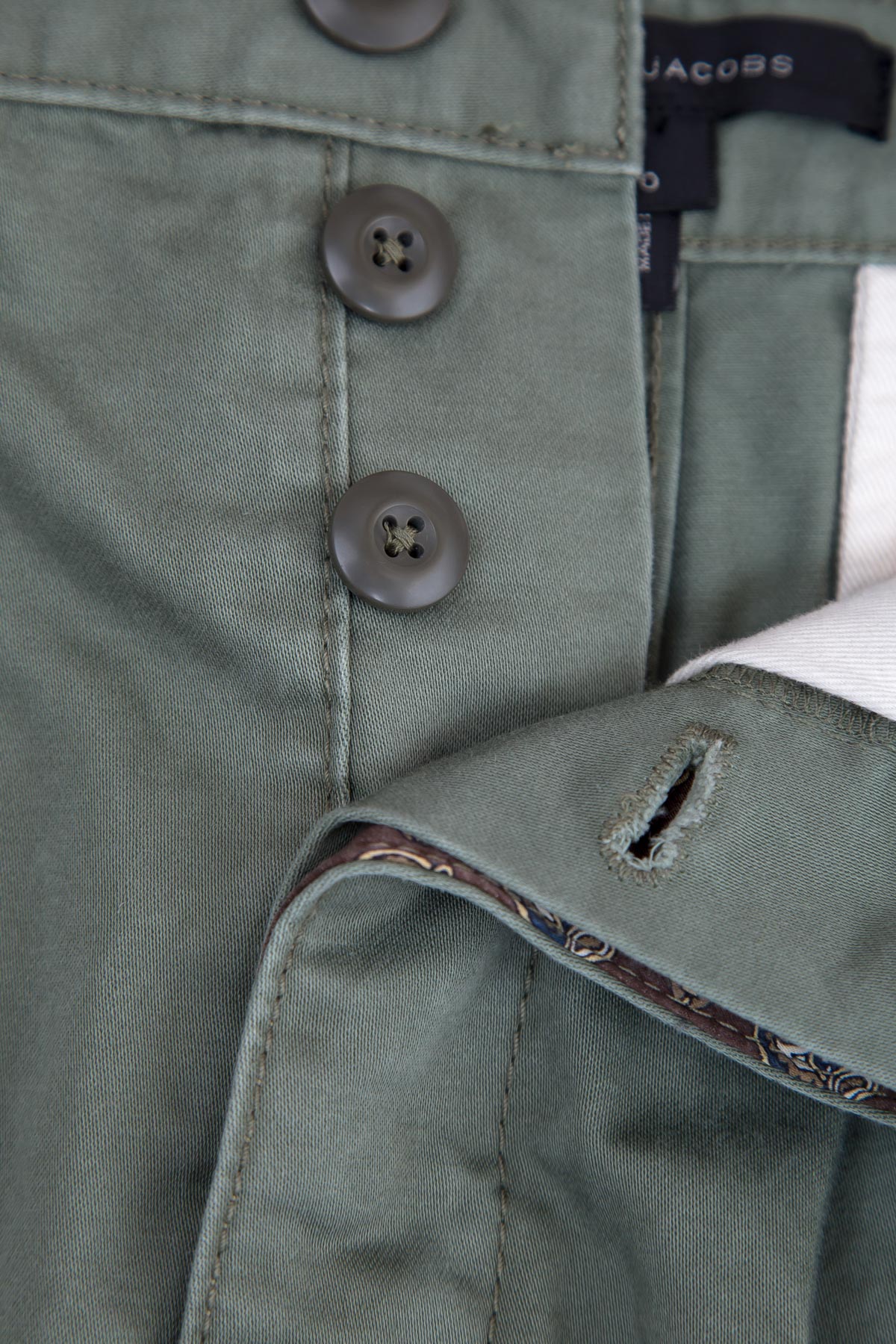 юбка MARC JACOBS, цвет зеленый, размер 2 - фото 6