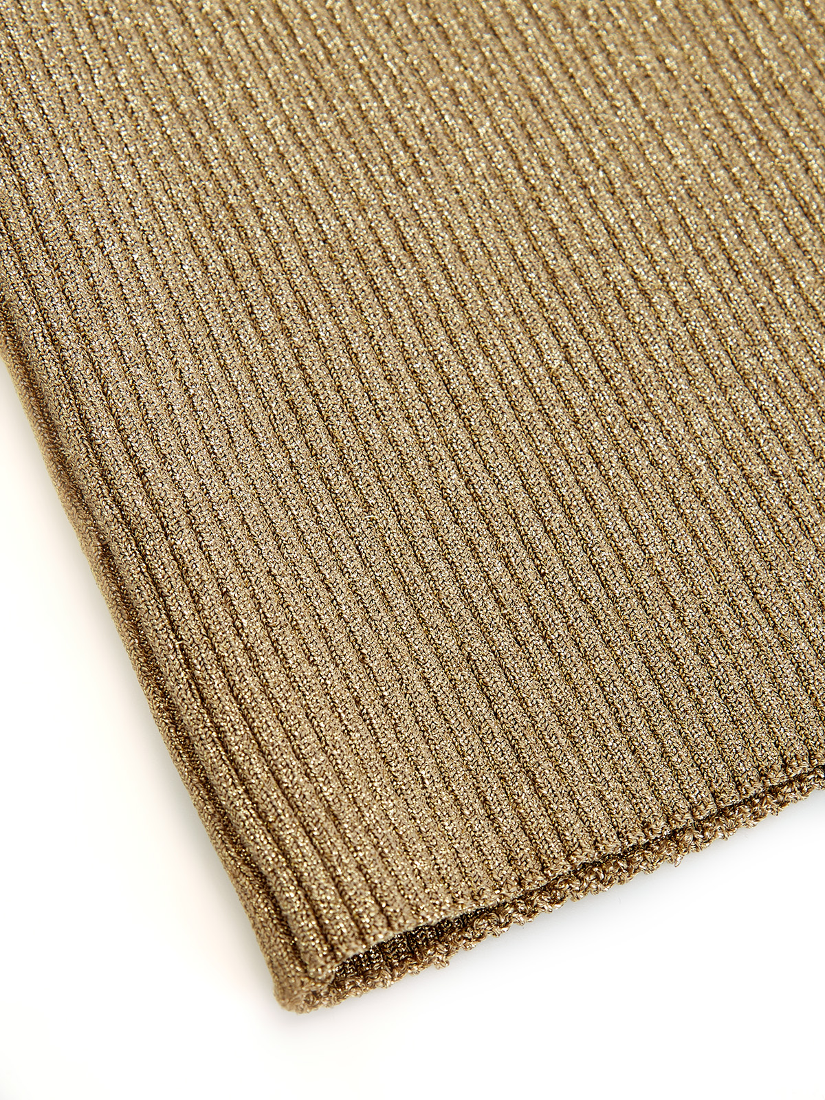 Широкий корсет английской вязки с металлизированным напылением FABIANA FILIPPI, цвет коричневый, размер 42;43;44;45 - фото 3
