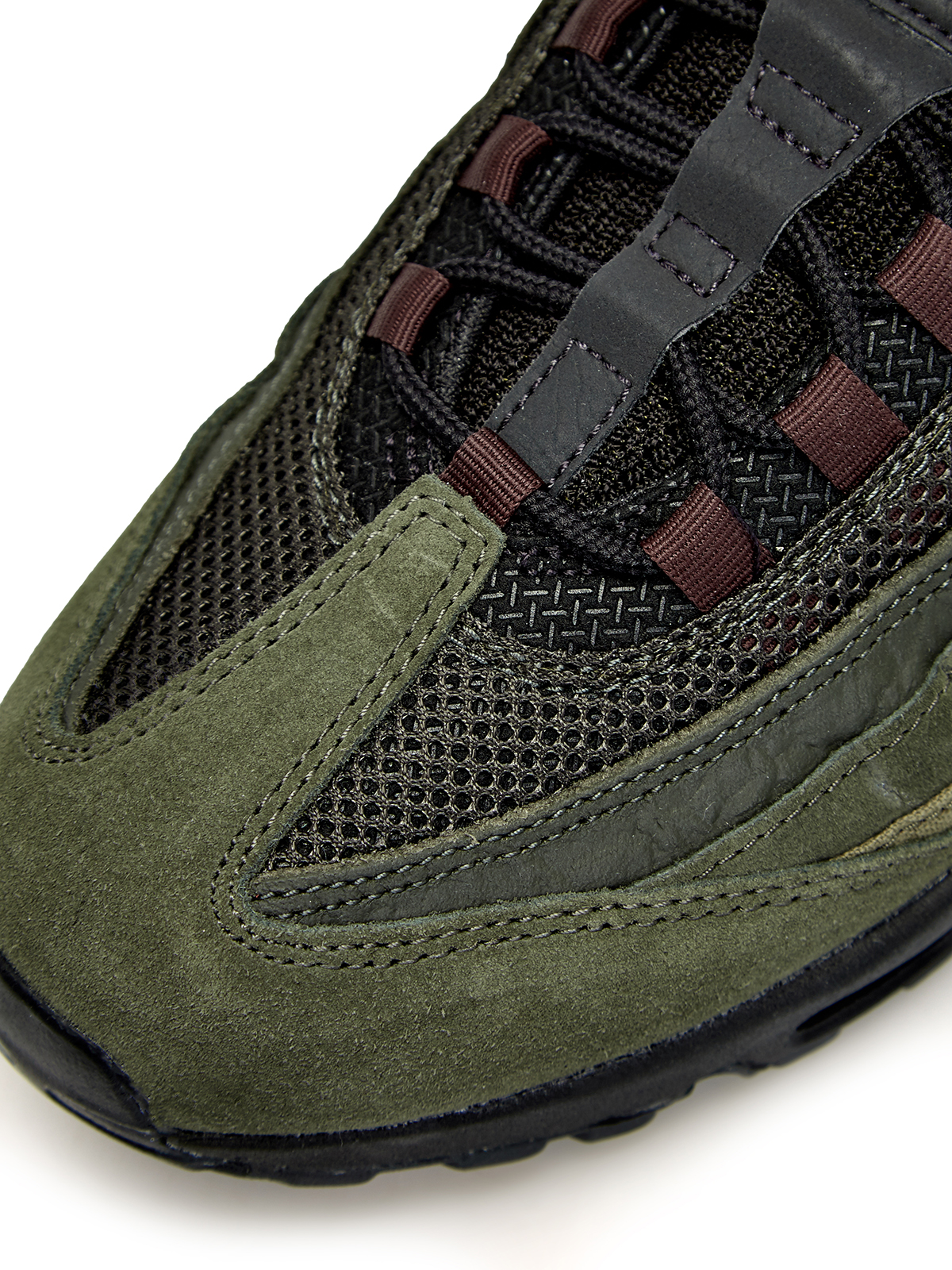Кроссовки Nike Air Max 95 'Black Earth' Nike, цвет зеленый, размер 44.5 - фото 5