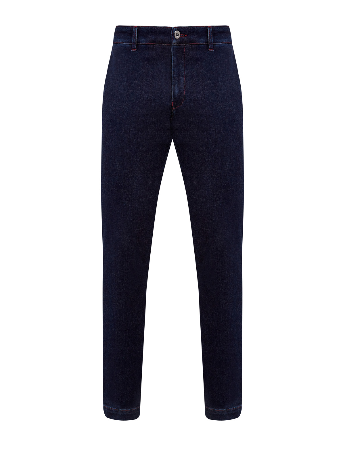 Окрашенные вручную джинсы из хлопка и кашемира CANALI, цвет синий, размер 52;54;56