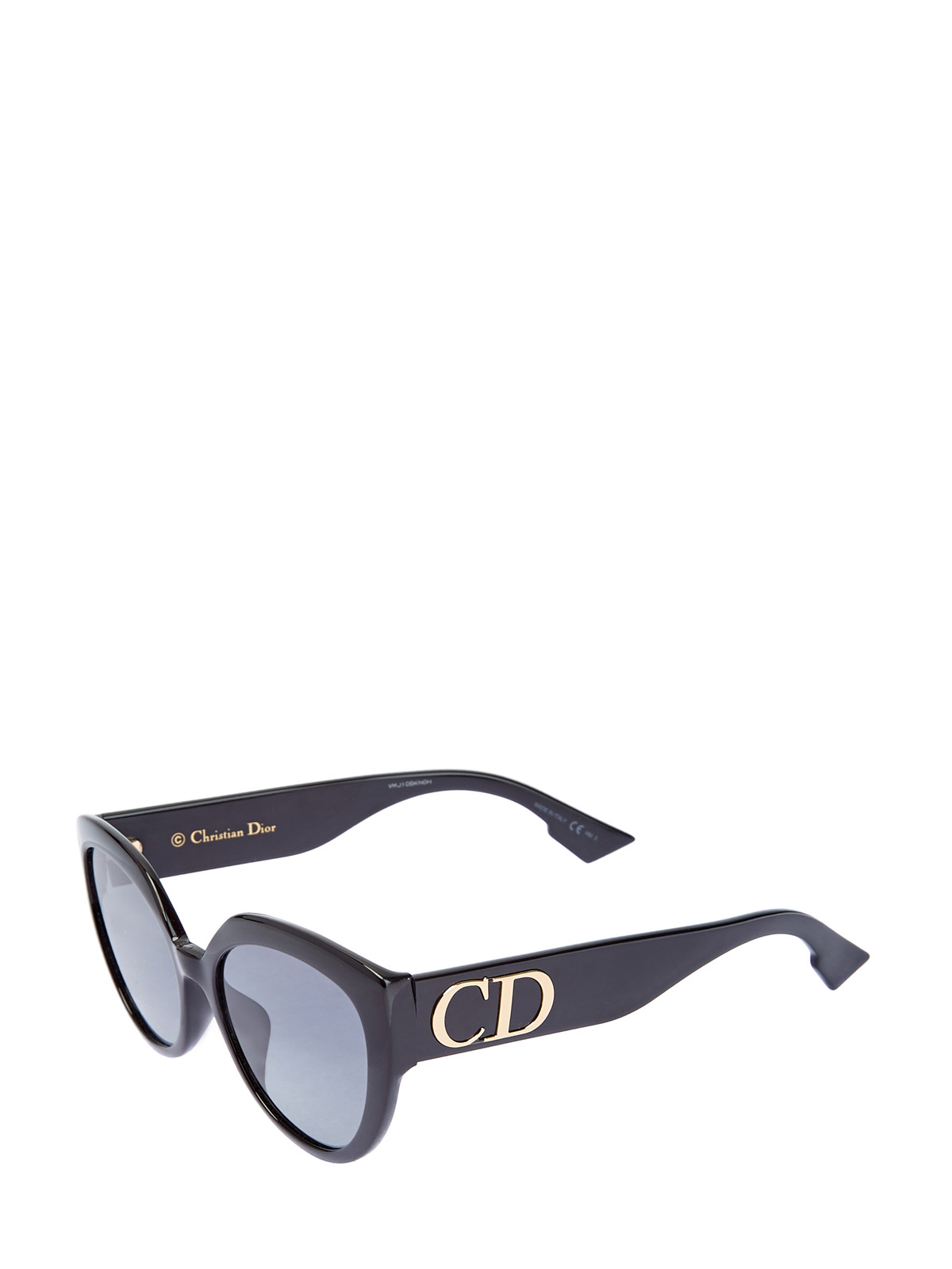 Очки DDior с логотипом на дужках DIOR (sunglasses) women, цвет черный, размер M - фото 3