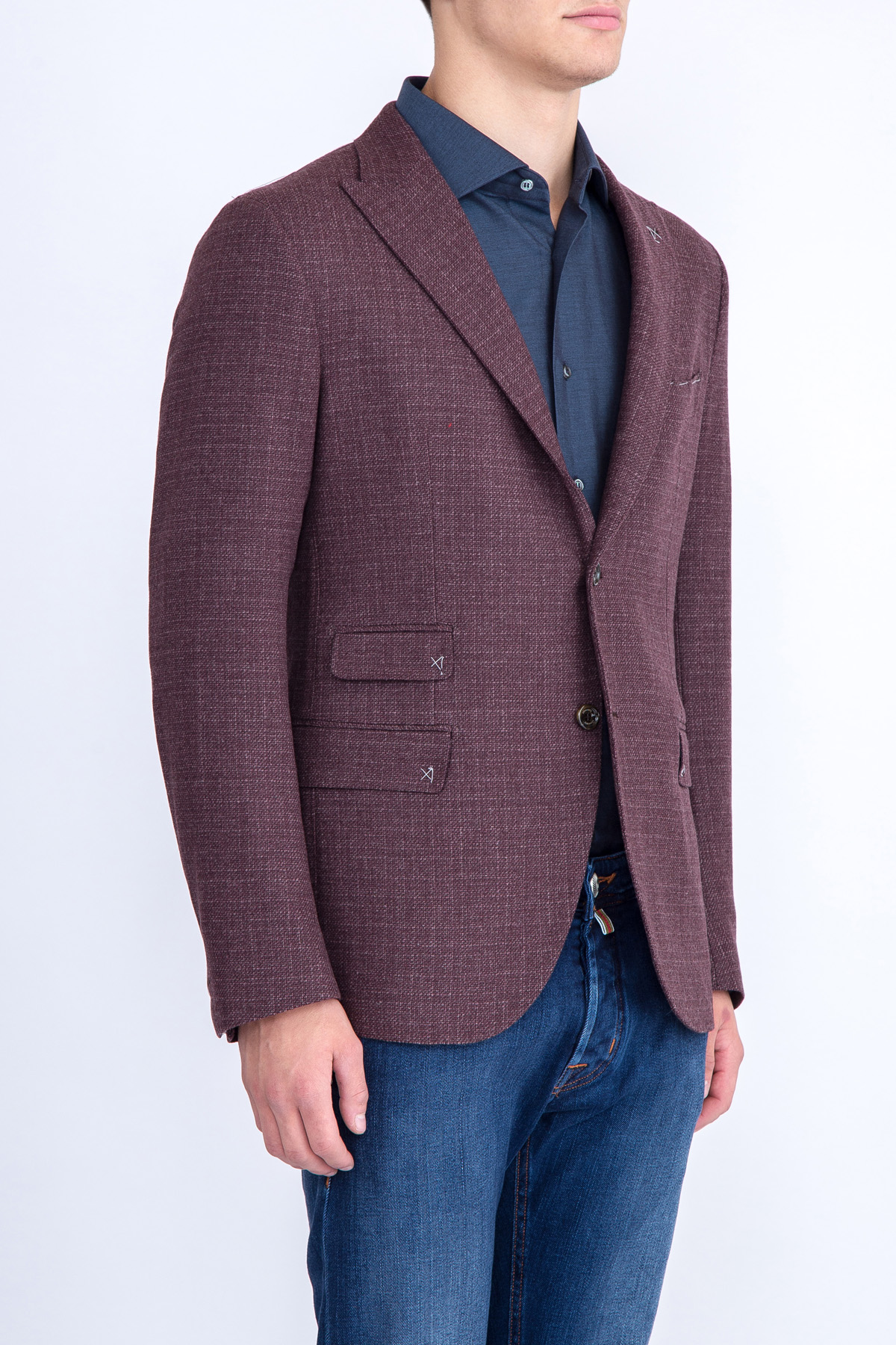 пиджак ELEVENTY, цвет бордовый, размер 54 - фото 3