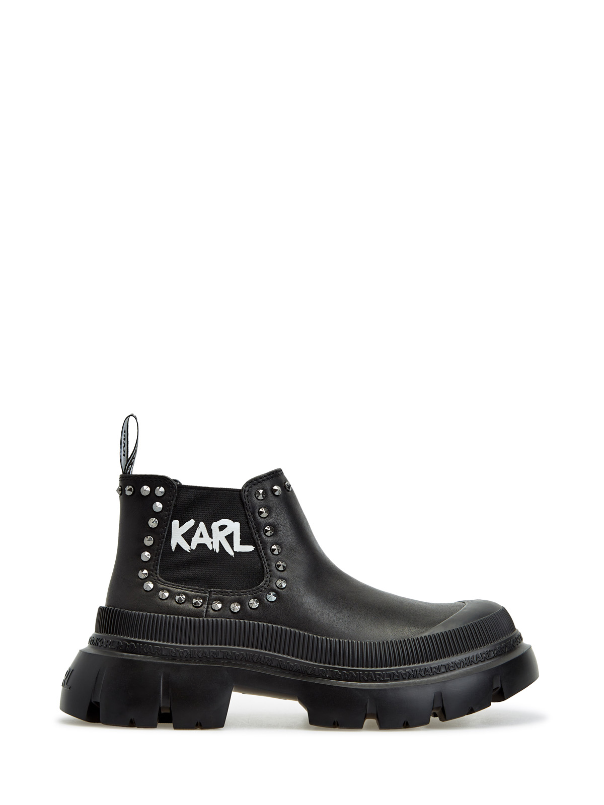 Ботинки Trekka с эластичными вставками и заклепками Gore KARL LAGERFELD, цвет черный, размер 37;38;39;40;41;42