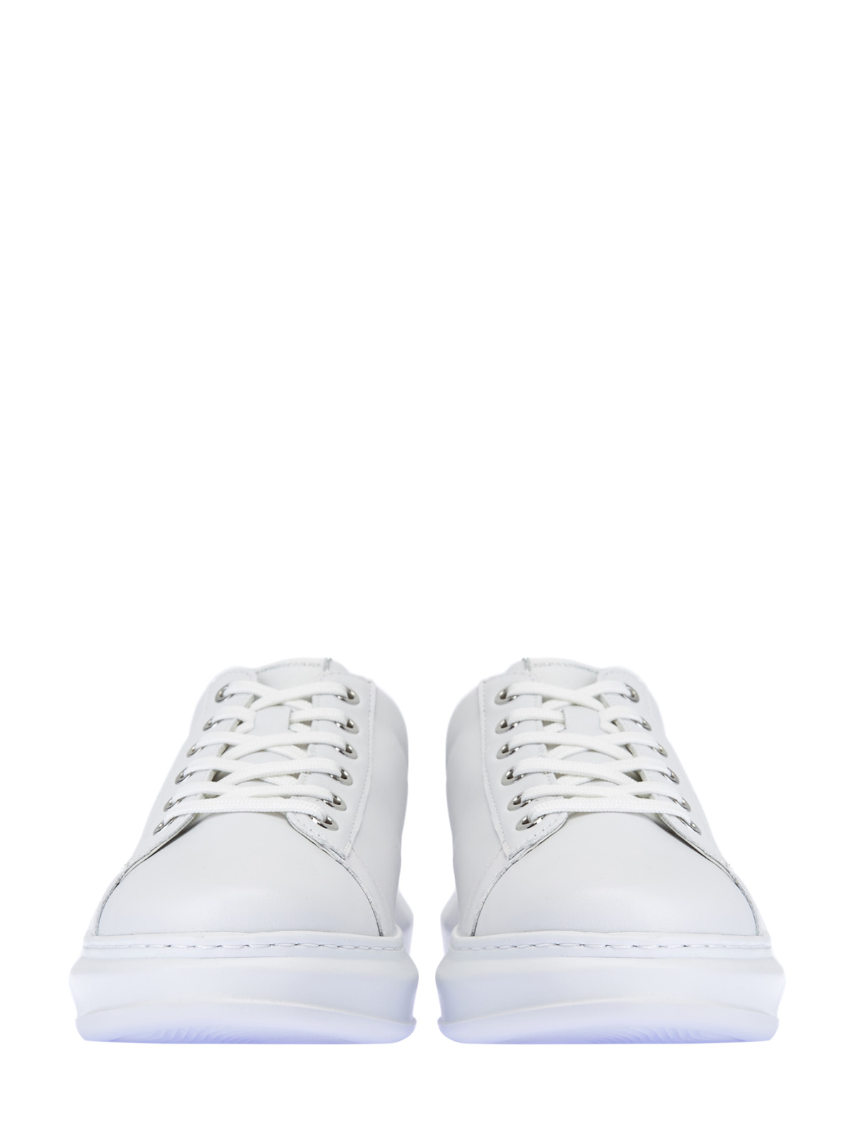 Массивные кроссовки Maxi Kup с перфорированным логотипом KARL LAGERFELD, цвет белый, размер 5;8;9 - фото 6
