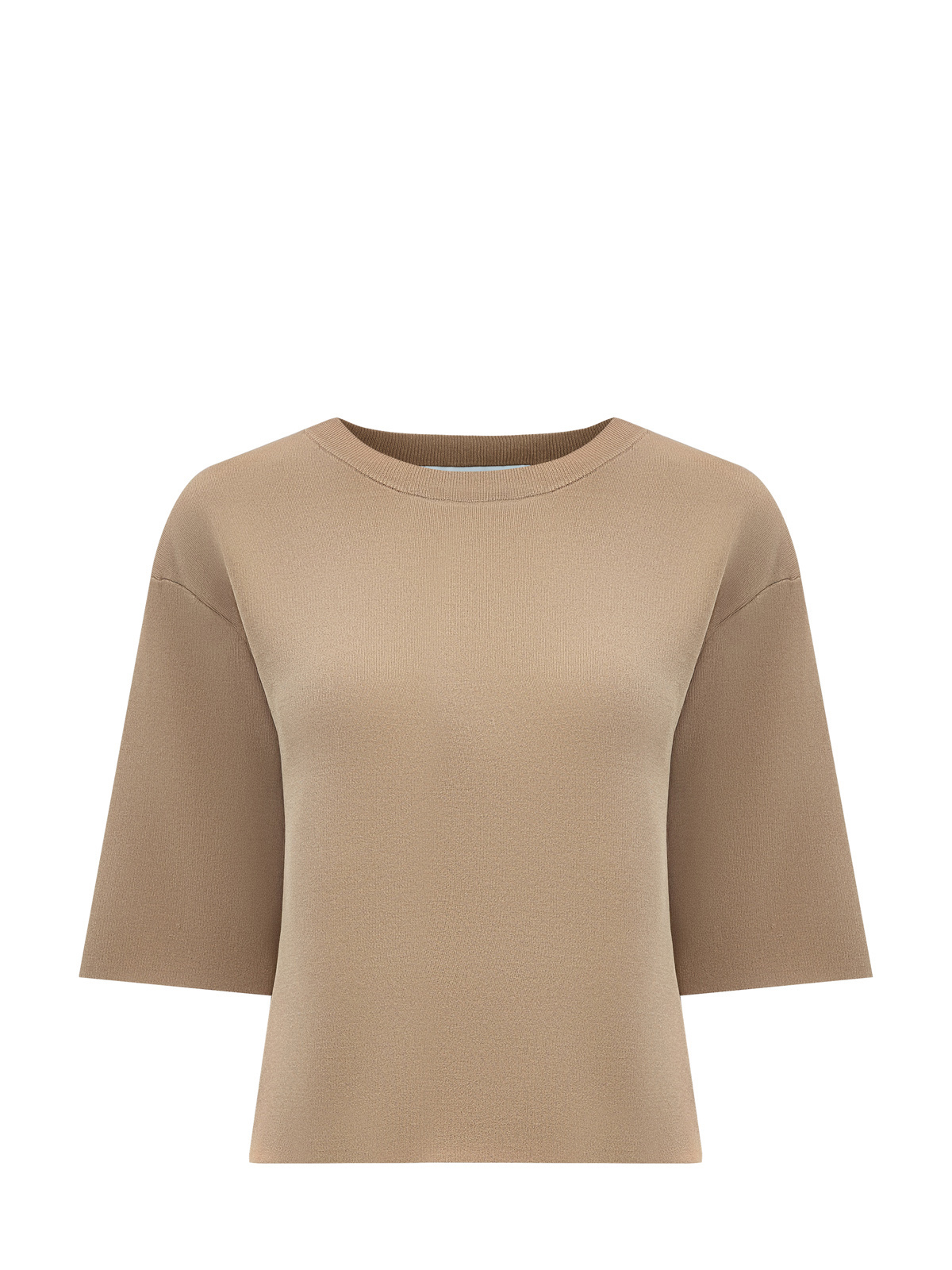 

Джемпер из хлопковой пряжи с мерцающей нитью ламе, Коричневый, Джемпер из хлопковой пряжи с мерцающей нитью ламе