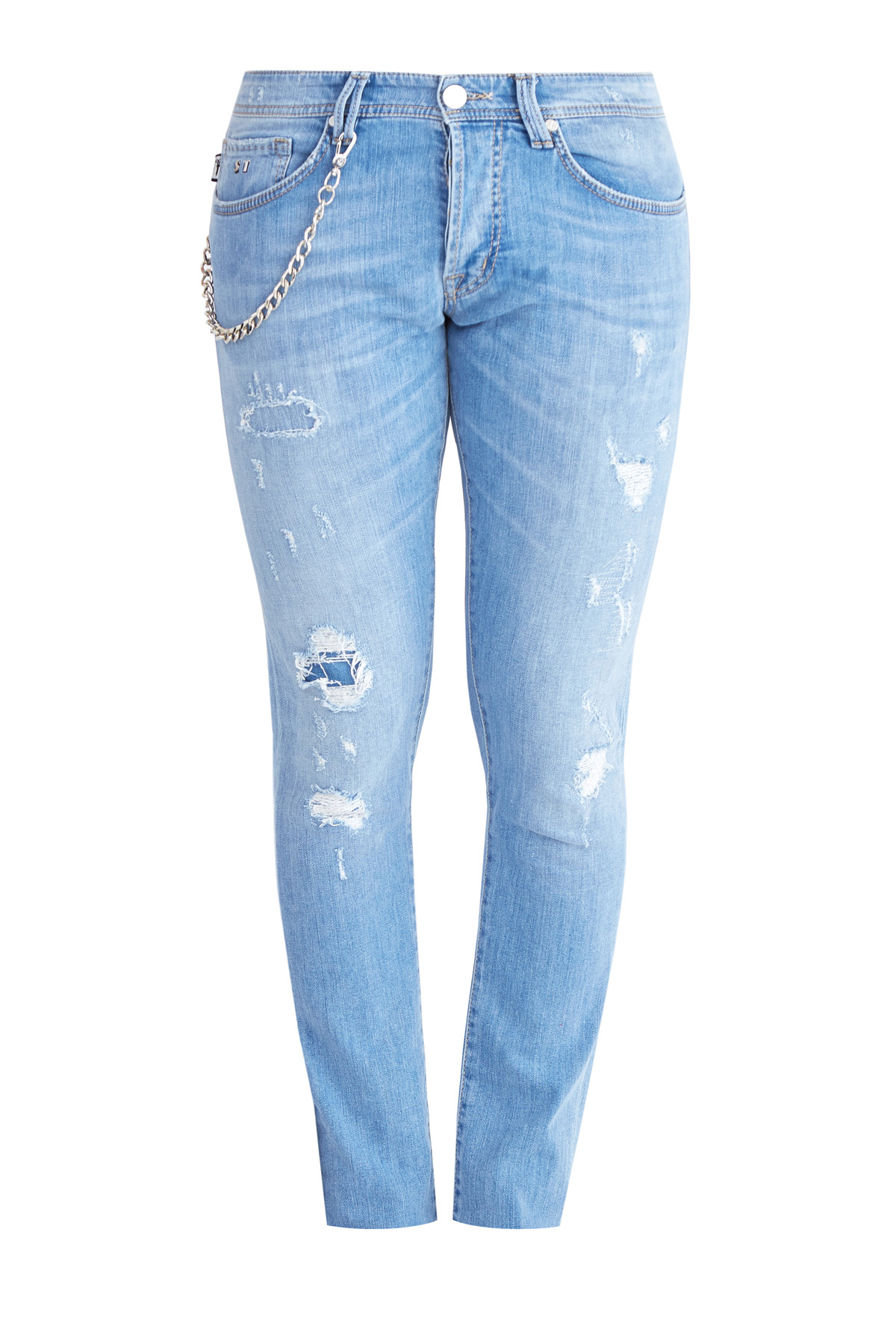 джинсы SARTORIA TRAMAROSSA, цвет голубой, размер 54;50;52 - фото 1