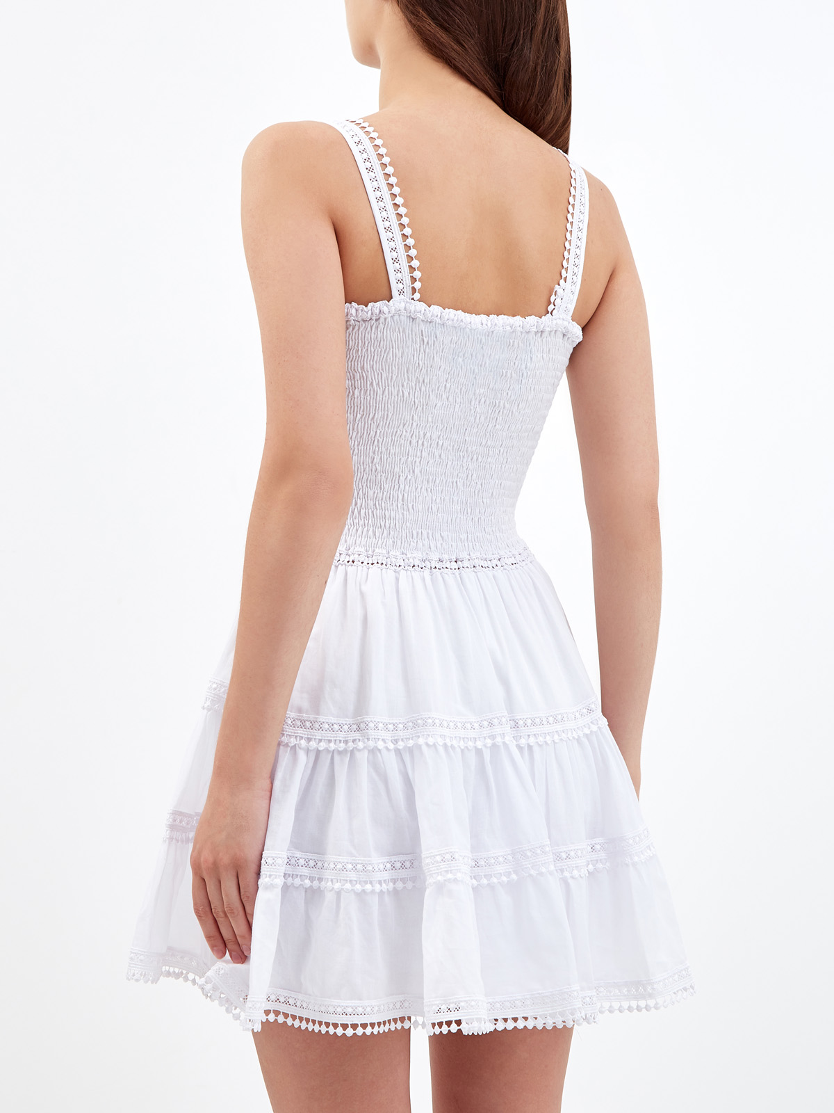 Легкое платье Stelle с эластичным лифом CHARO RUIZ IBIZA, цвет белый, размер M;L;S - фото 4