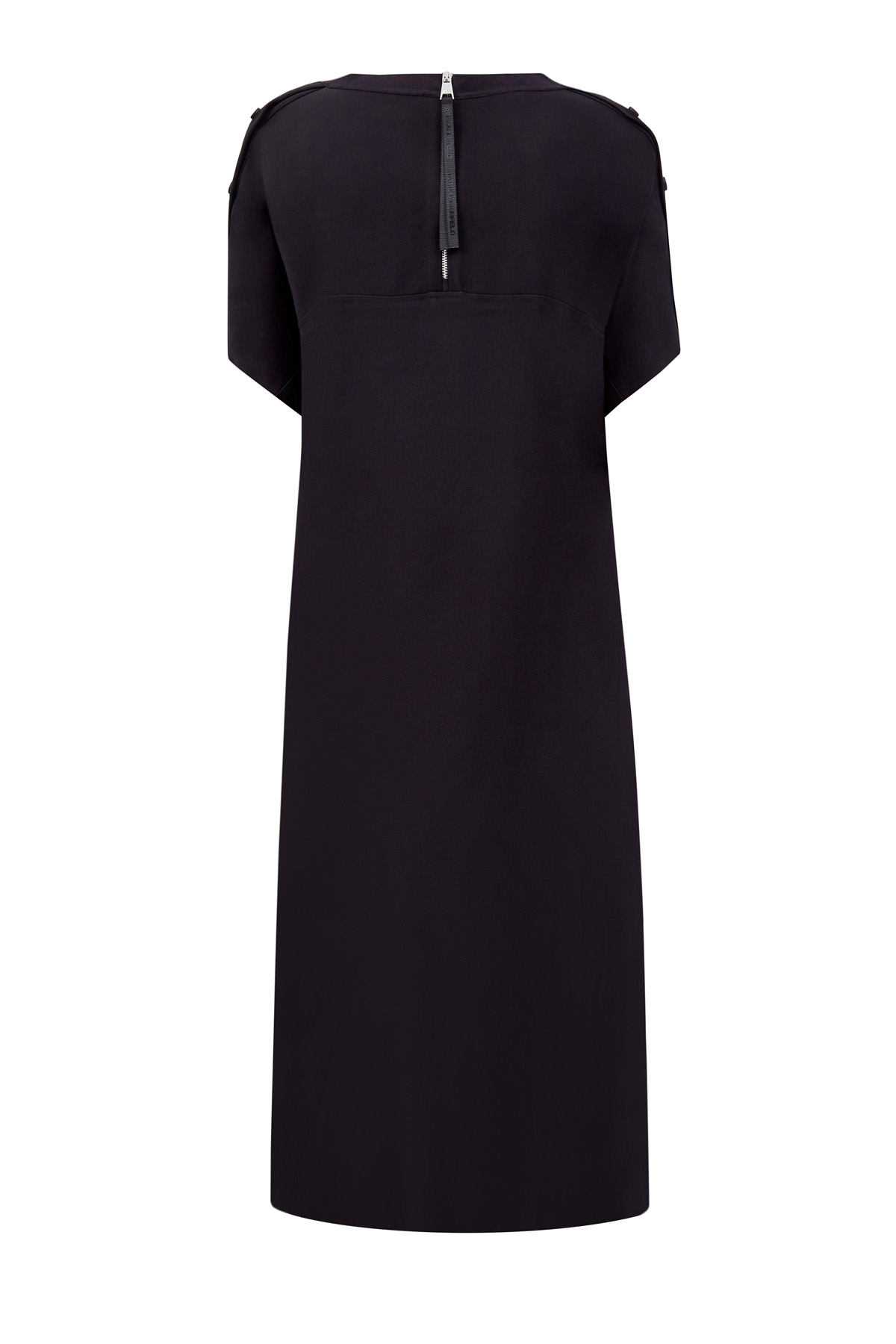 Платье-свитшот из плотной ткани с разрезами по бокам KARL LAGERFELD, цвет черный, размер XL - фото 2