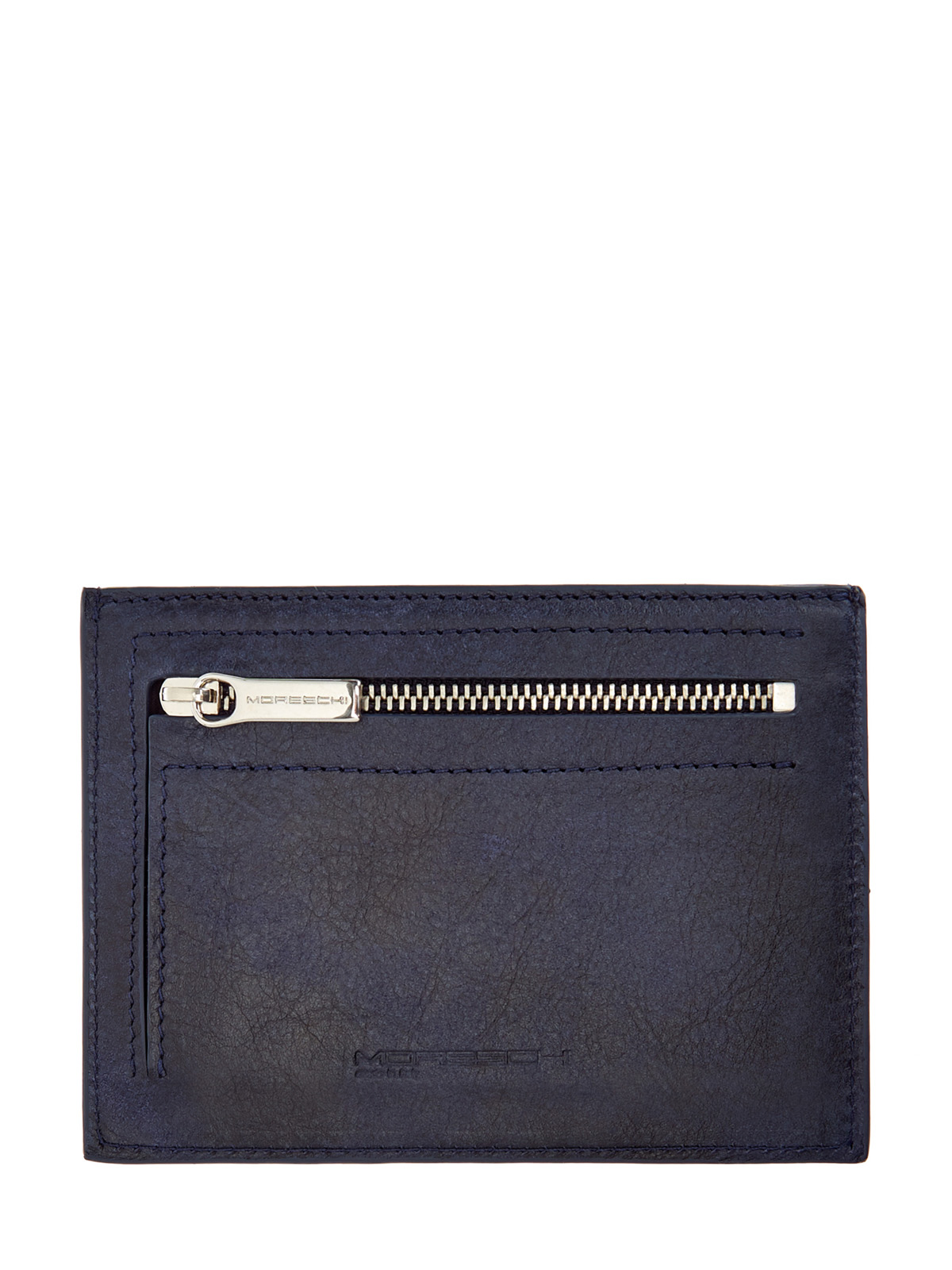Бумажник из шлифованной кожи MORESCHI, цвет синий, размер 36;36.5;38;38.5;39.5;39 - фото 2