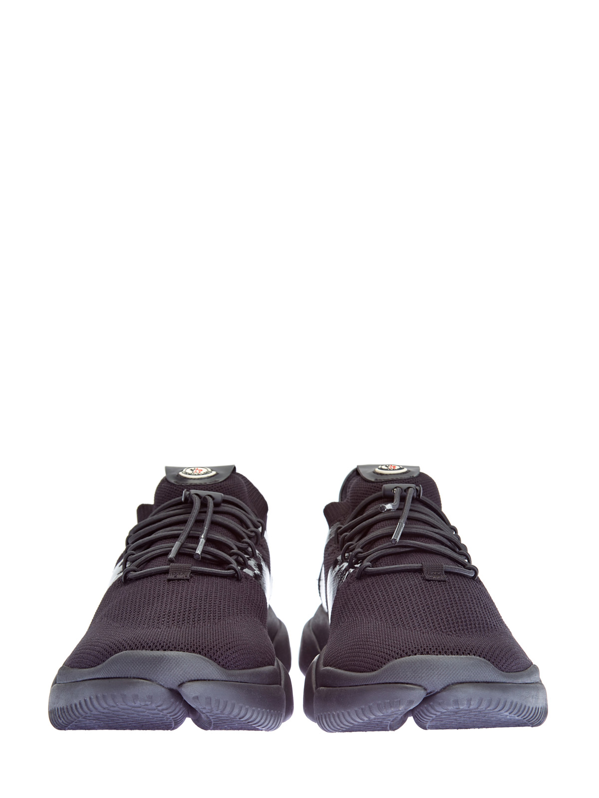 Эргономичные кроссовки Leave No Trace из мембраны и кожи MONCLER, цвет черный, размер 40;41;42.5;43;45;46;43.5 - фото 6