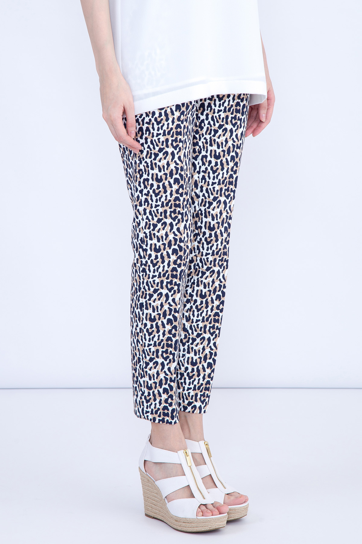 брюки MICHAEL Michael Kors, цвет мульти, размер 2 - фото 3
