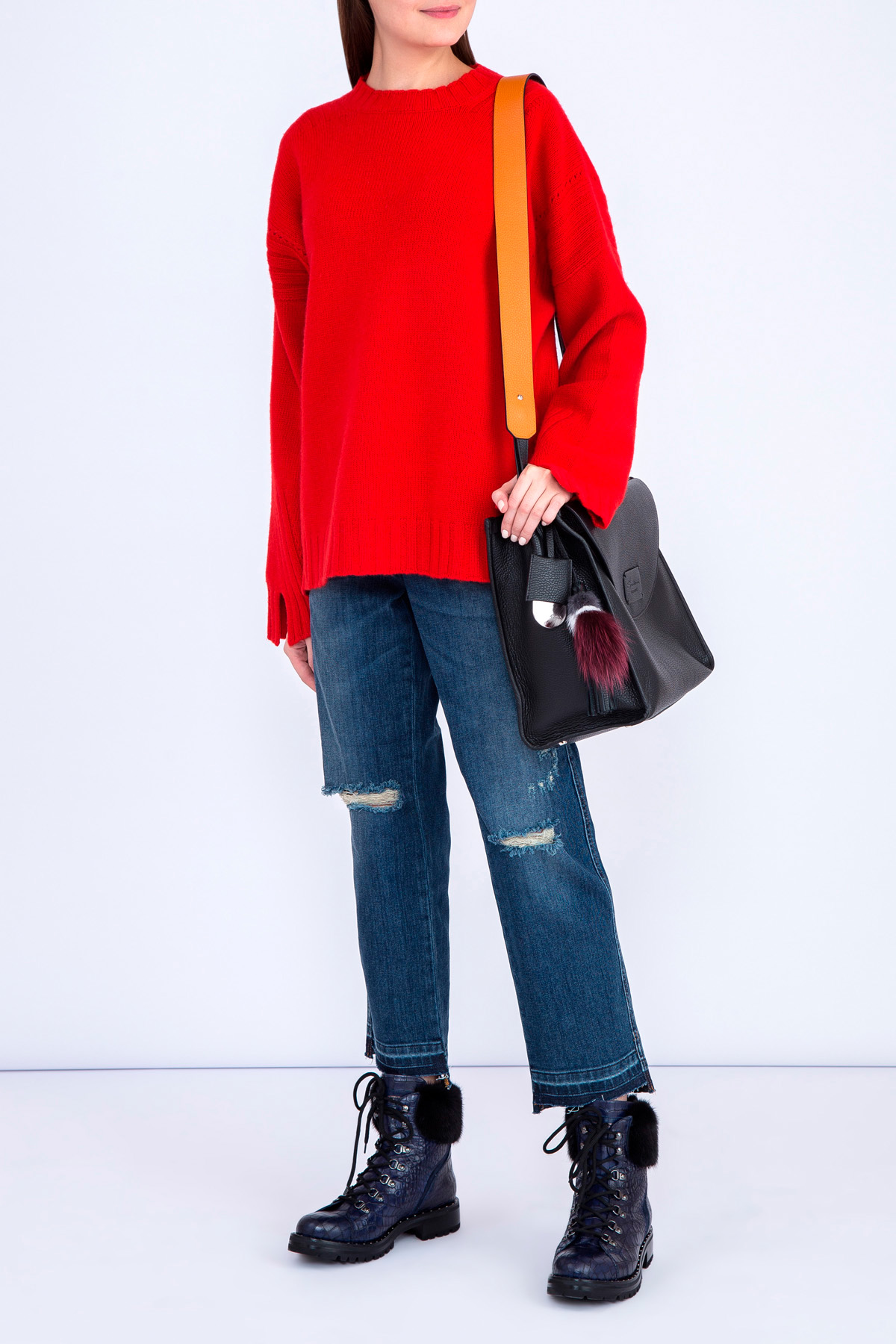 Джинсы ERMANNO SCERVINO