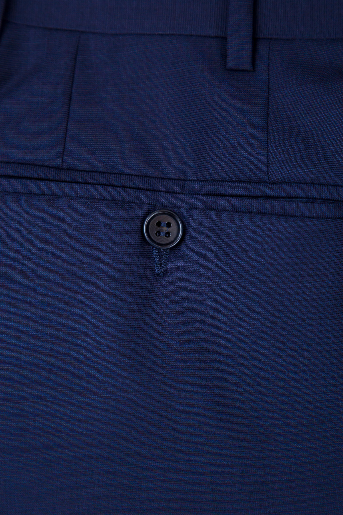 Классический костюм из шерстяной ткани Impeccabile CANALI, цвет синий, размер 52 - фото 9