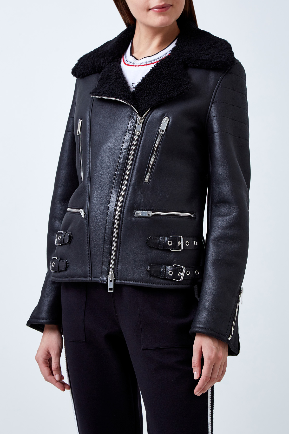 Дубленка ERMANNO SCERVINO