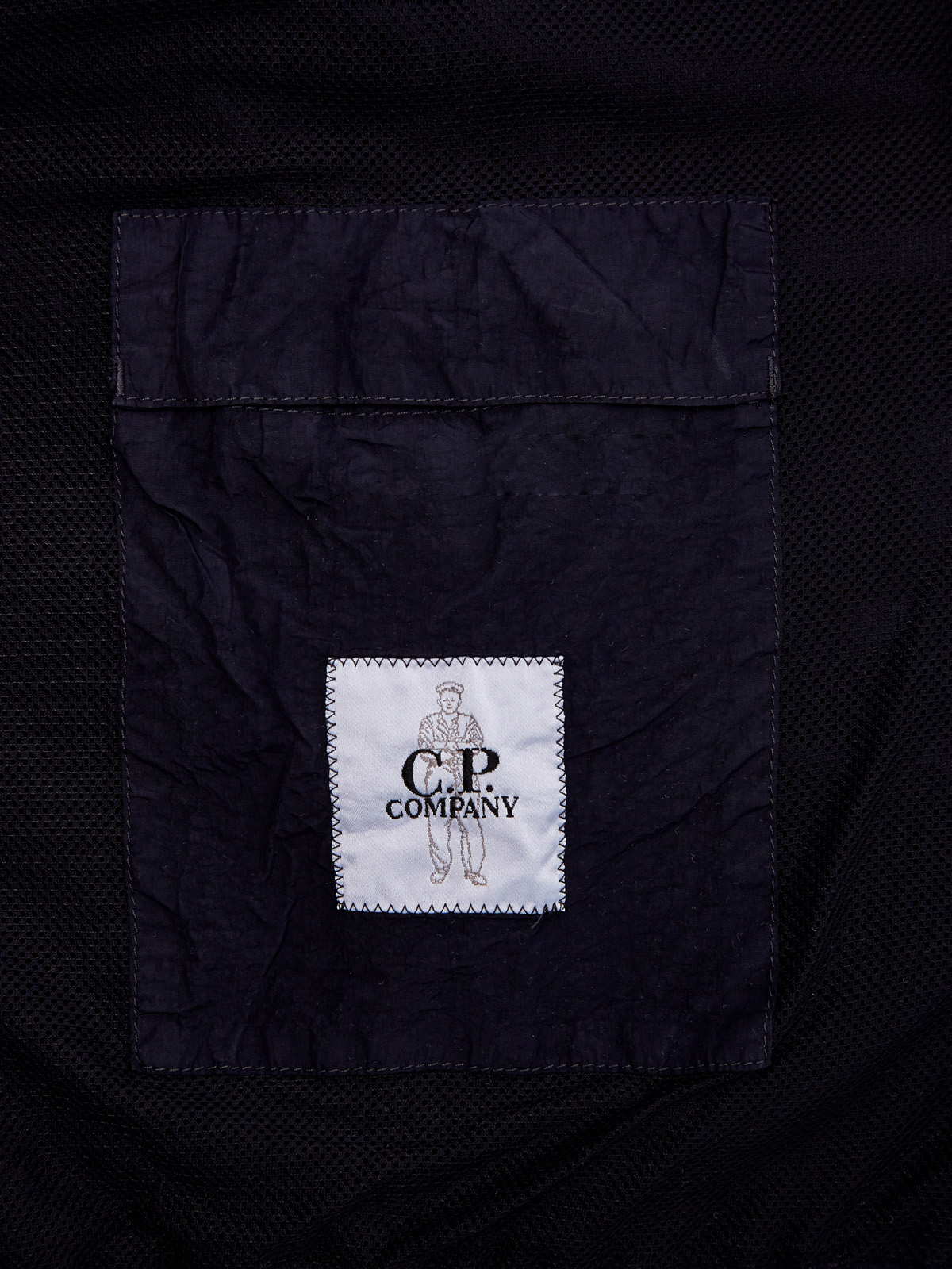 Куртка из окрашенного вручную нейлона Flatt Nylon с макро-карманами C.P.COMPANY, цвет синий, размер M;XL;L - фото 6