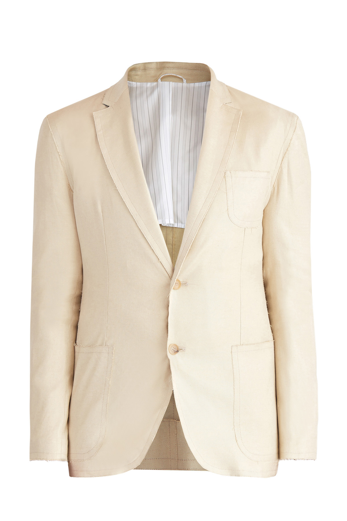 пиджак ERMANNO SCERVINO, цвет бежевый, размер 48;50;52 - фото 1