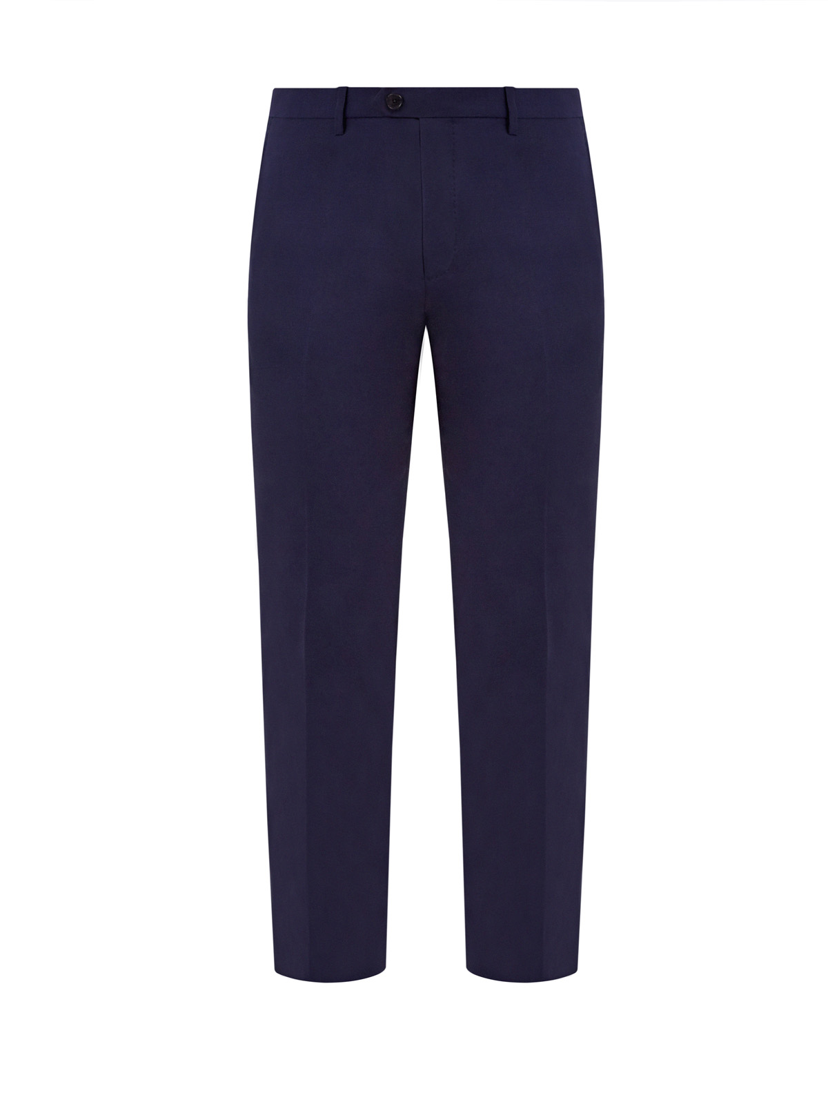 Классические брюки из тонкой костюмной шерсти ETRO, цвет синий, размер 48;50;52;54