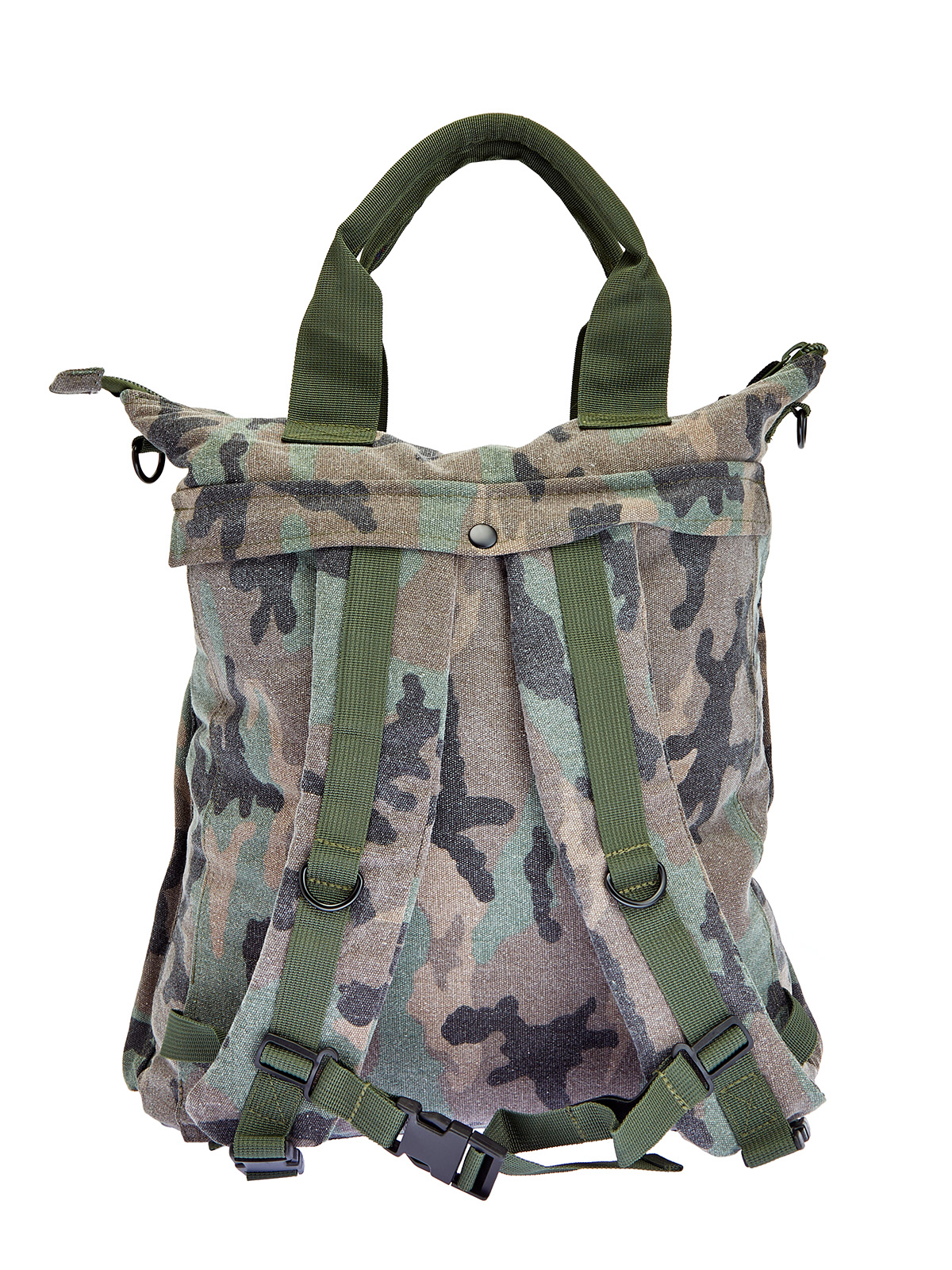 Рюкзак из хлопка с камуфляжным принтом MC2 SAINT BARTH, цвет мульти, размер 5;4;6;9;10 - фото 4