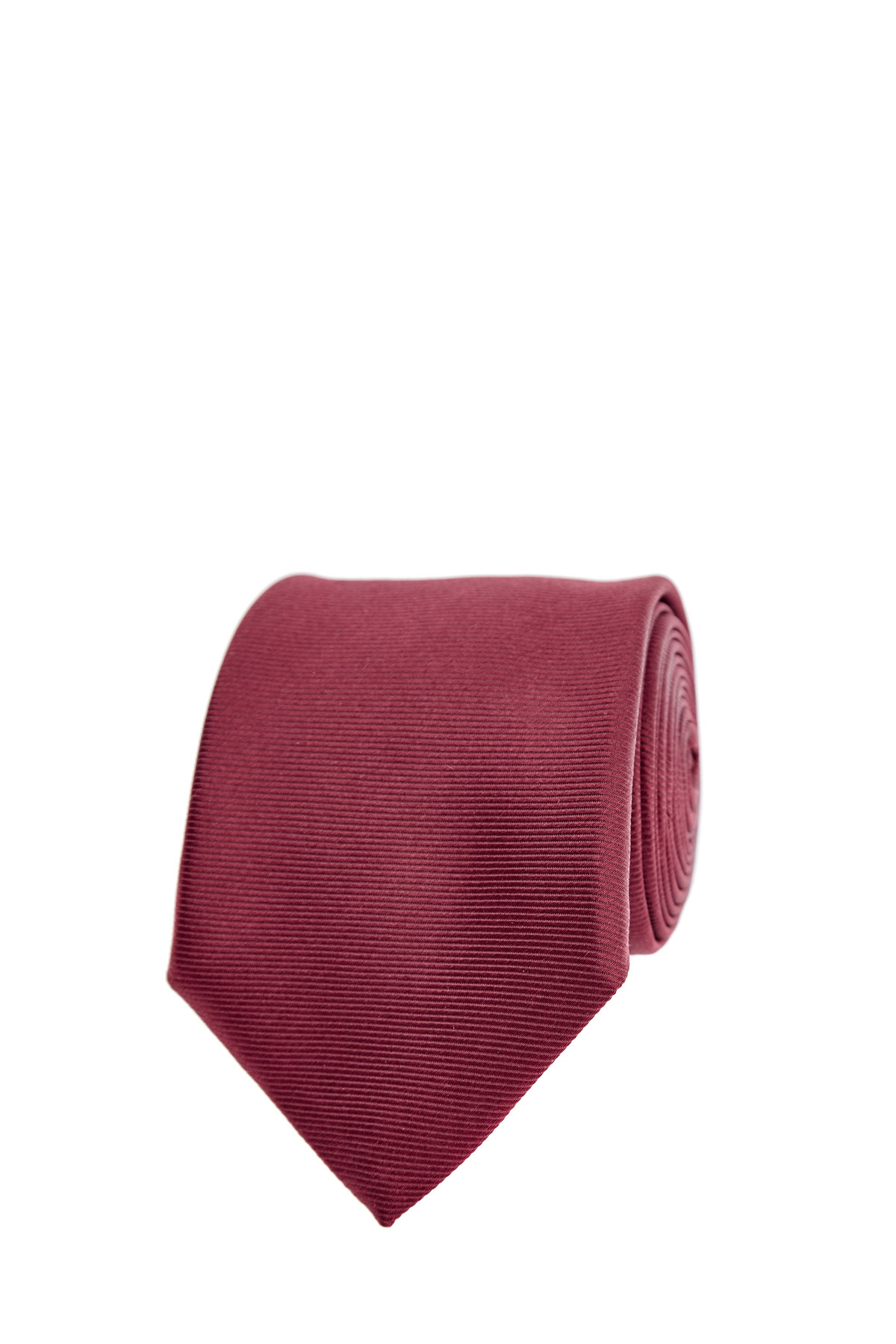 Однотонный галстук ручной работы из шелка