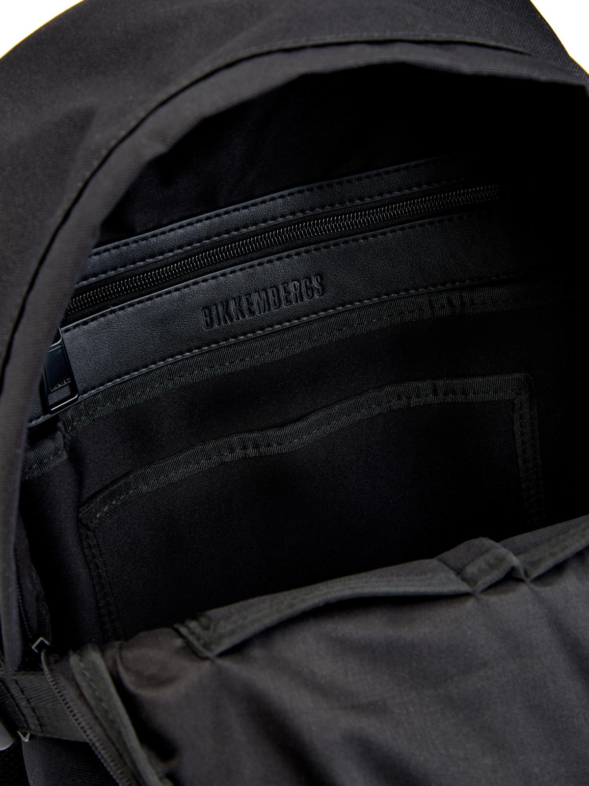 Рюкзак Bounce из плотного технического текстиля и эко-кожи BIKKEMBERGS, цвет черный, размер 5;6;7;8;9 - фото 7