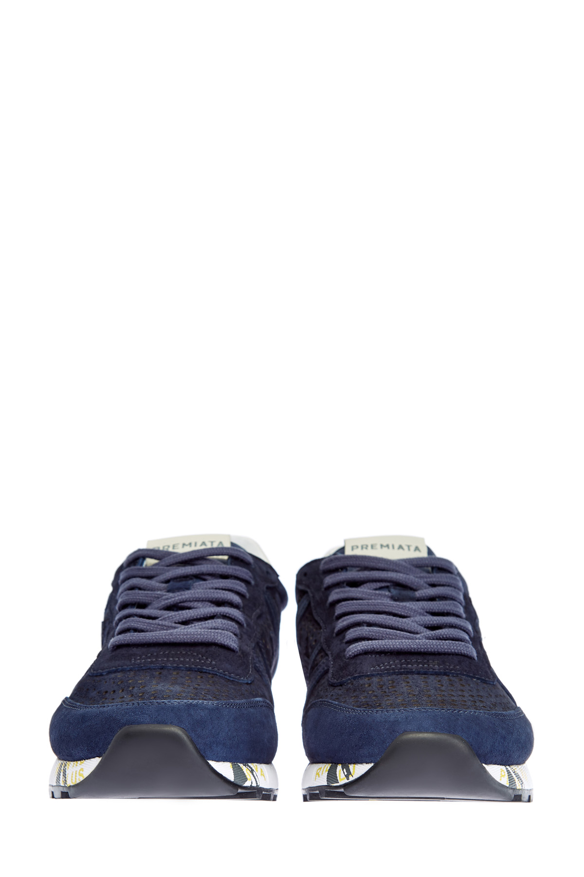 Кроссовки Eric из перфорированной замши с кожаной отделкой PREMIATA, цвет синий, размер 8;9;10;11 - фото 6