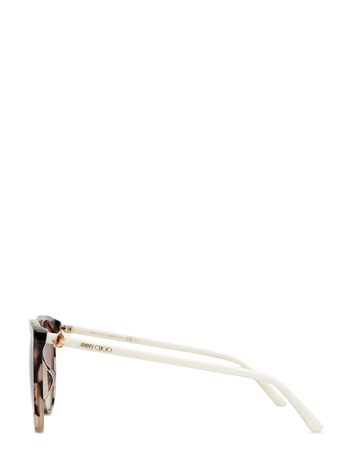 Очки Ilana из легкого ацетата с узором Havana JIMMY CHOO  (sunglasses), цвет коричневый, размер 40.5;41;41.5;42;42.5;43.5;44;43 - фото 3