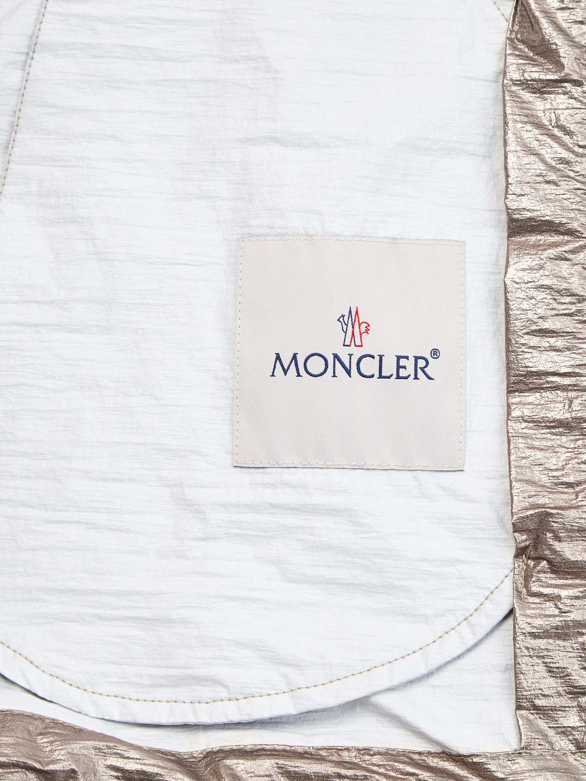 Легкая ветровка Eschamali из металлизированного нейлона